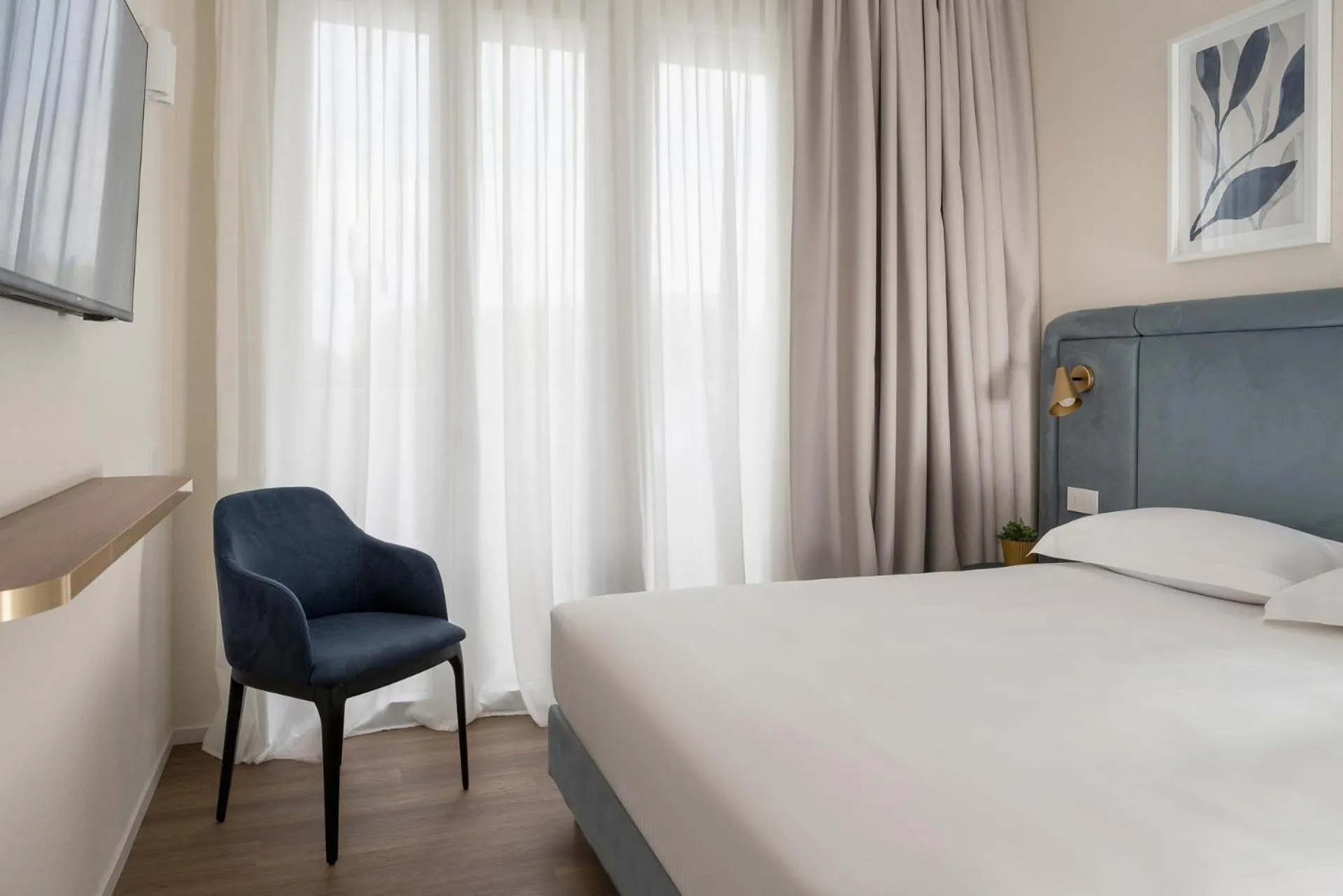 Bedroom, Bed in Parioli Hotel Rimini