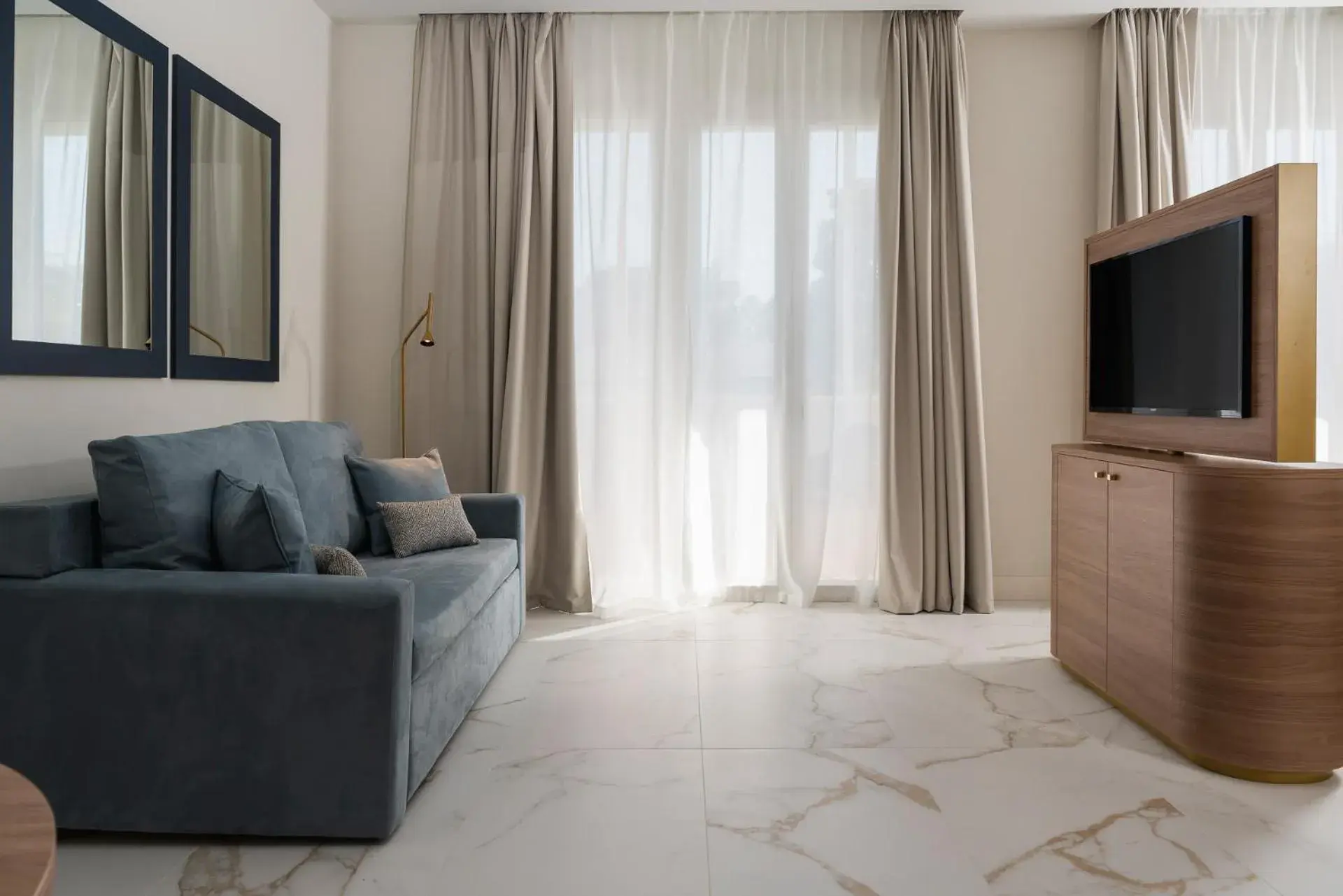 Living room in Parioli Hotel Rimini Living room in Parioli Hotel Rimini