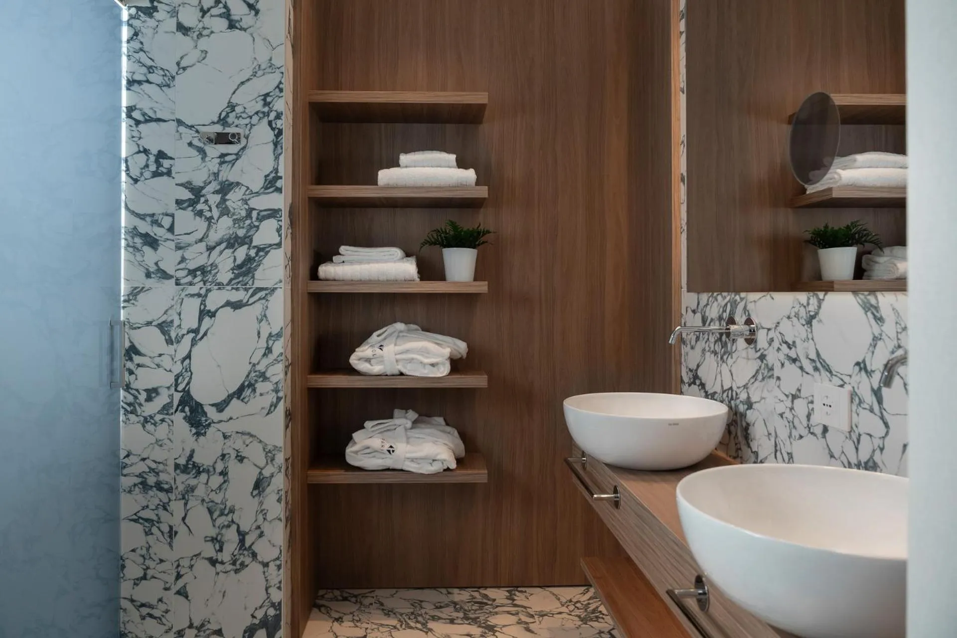 Bathroom in Parioli Hotel Rimini