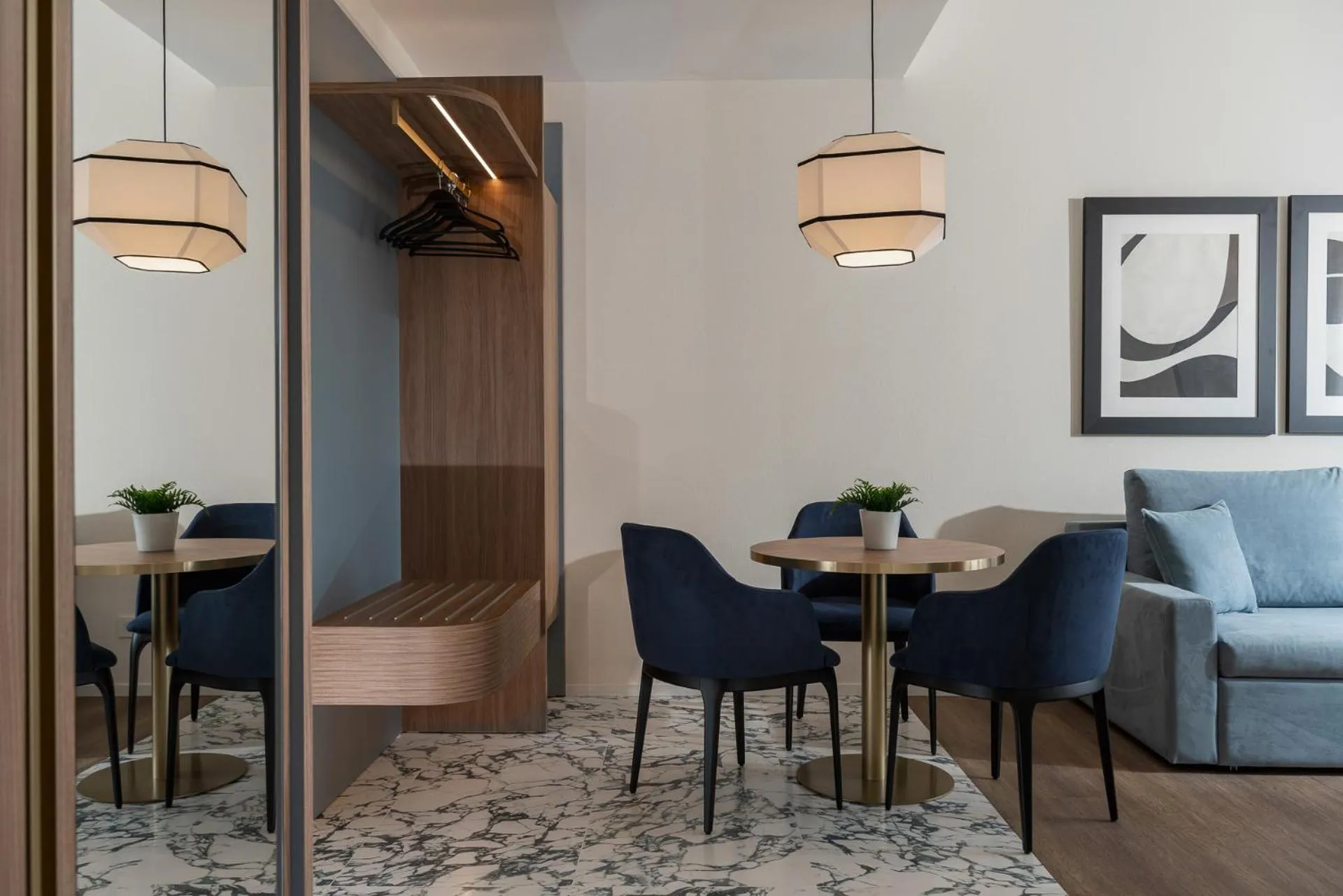 Living room in Parioli Hotel Rimini