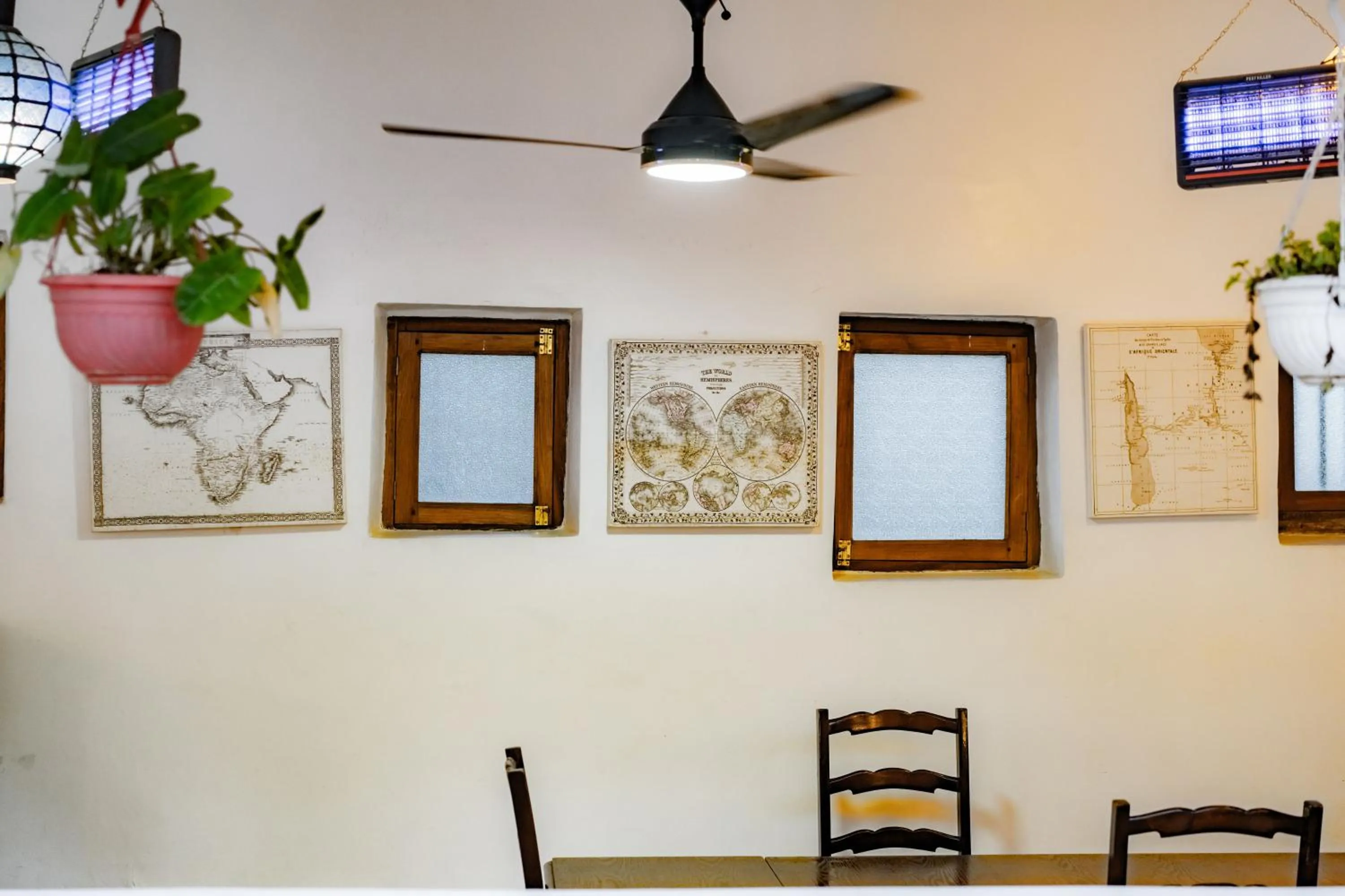 Decorative detail in Zanzi House