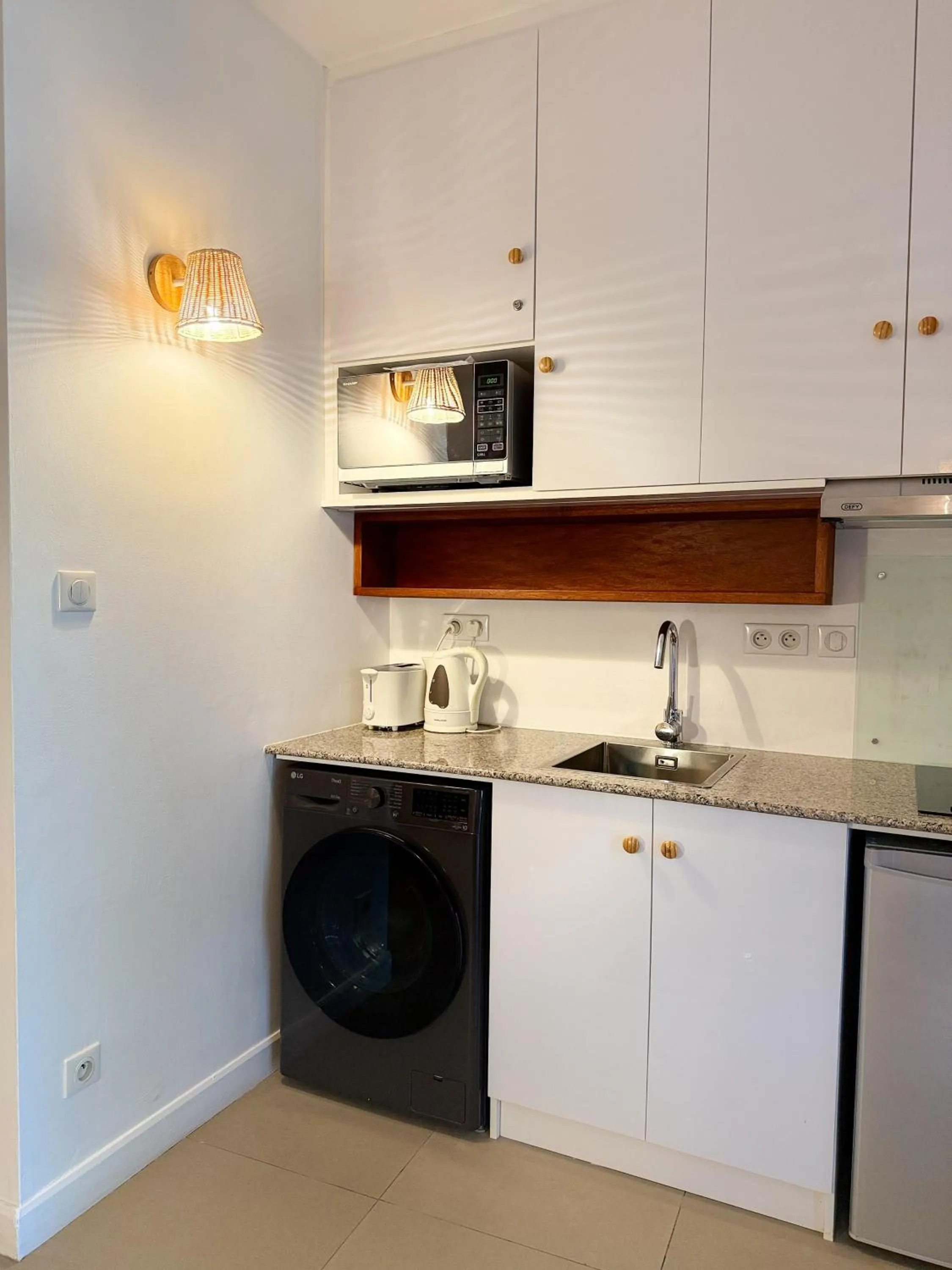 Kitchen or kitchenette in Be Cosy by LOV Mauritius