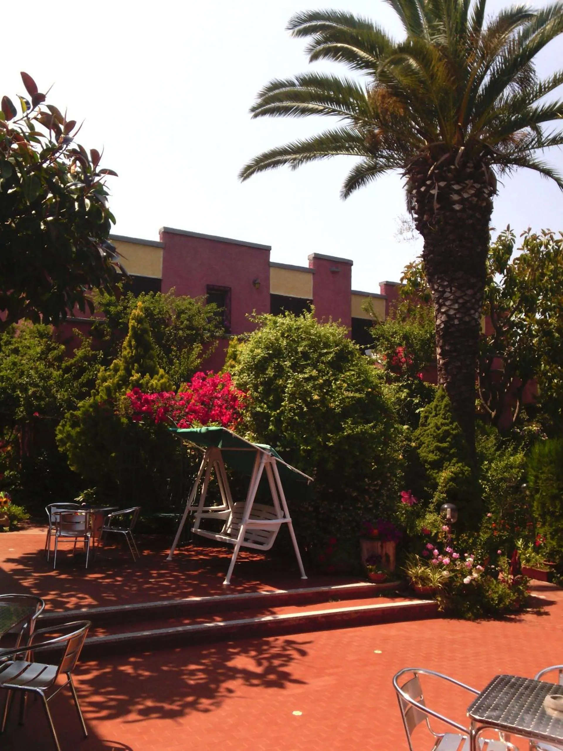 Garden in Hotel Abbaruja