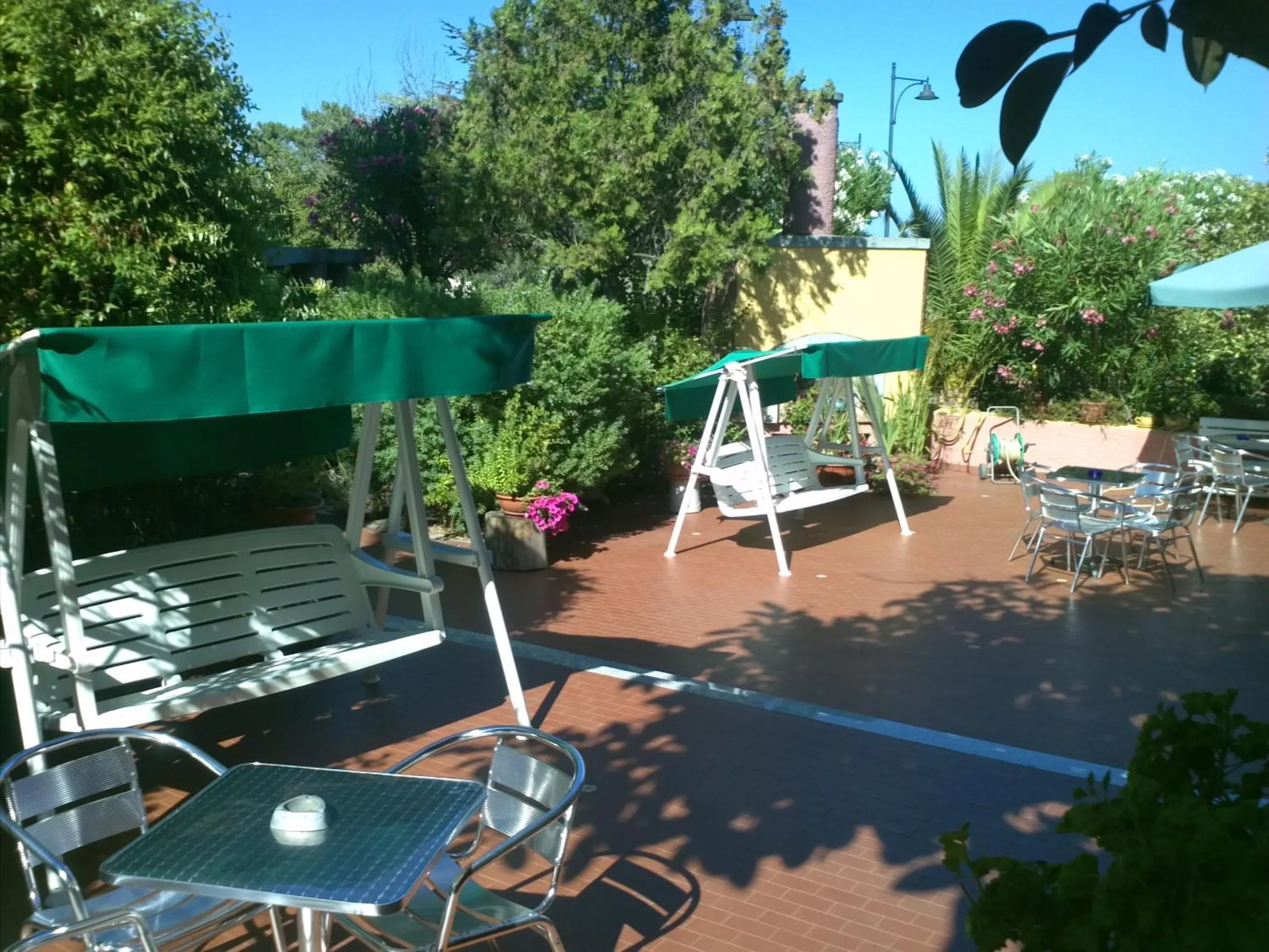 Garden in Hotel Abbaruja