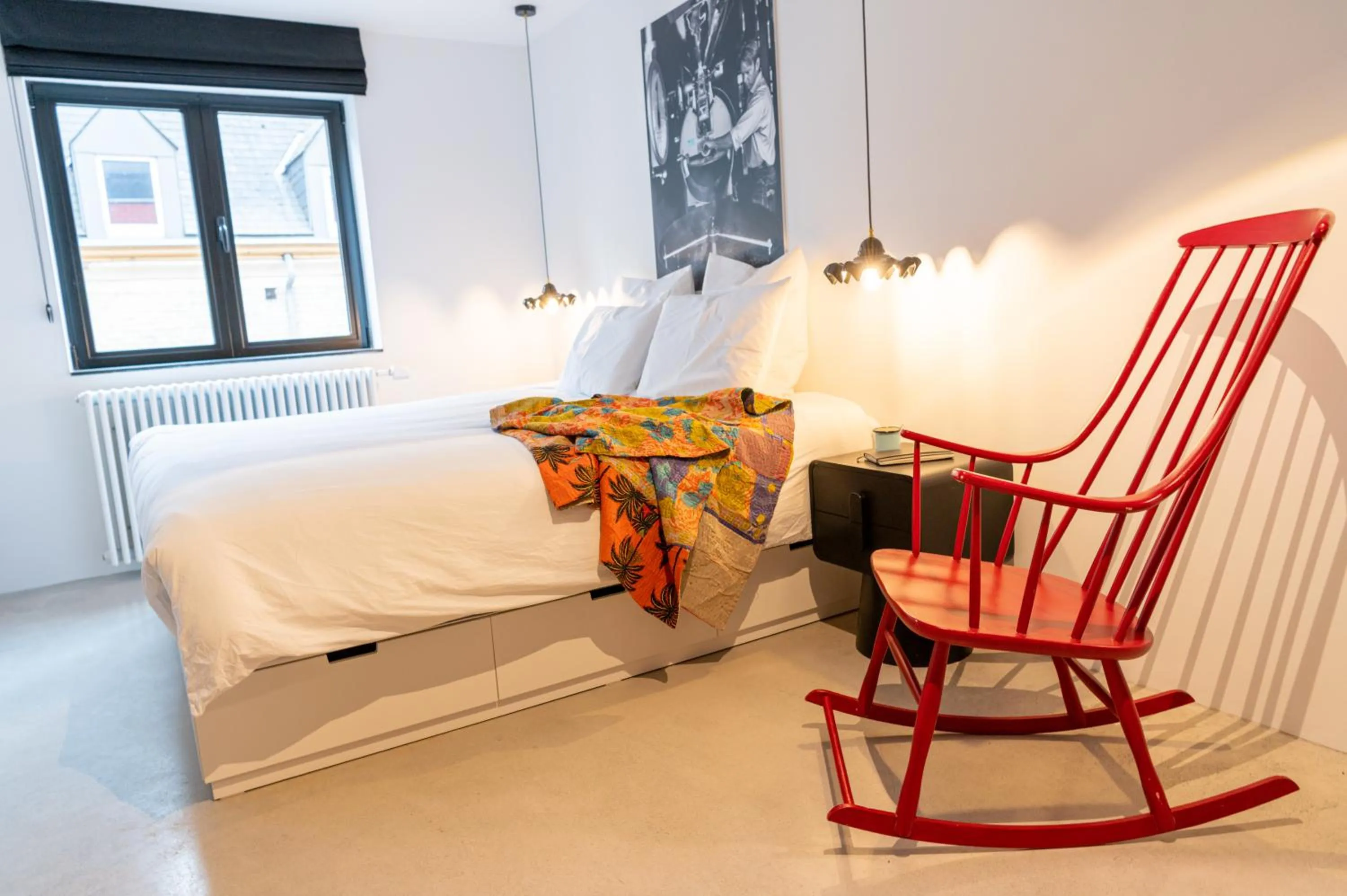 Living room, Bed in Espace 43 - Les 7 chambres