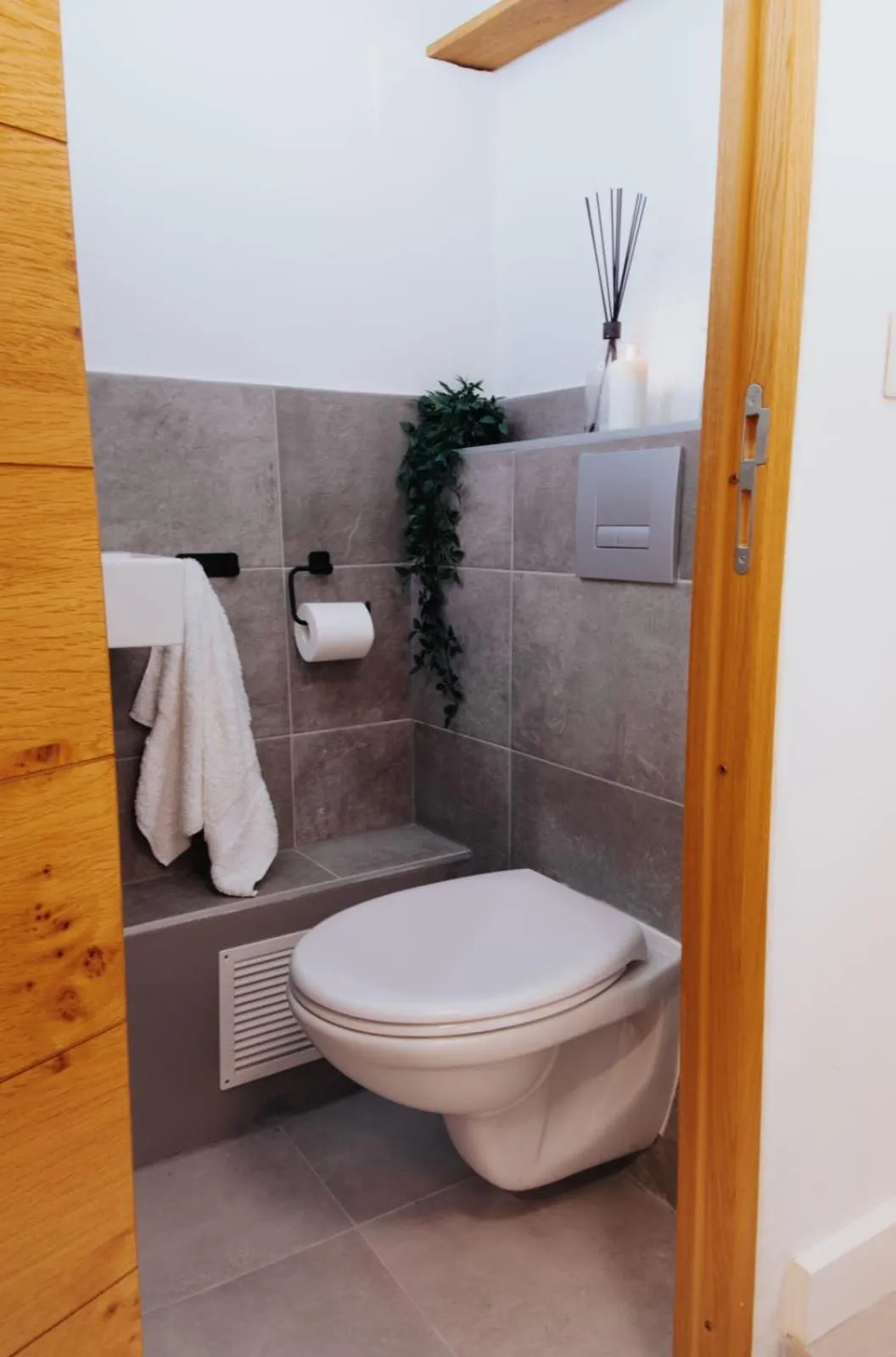 Toilet in Perfect family-oriented and recently renovated townhouse in the old Antibes