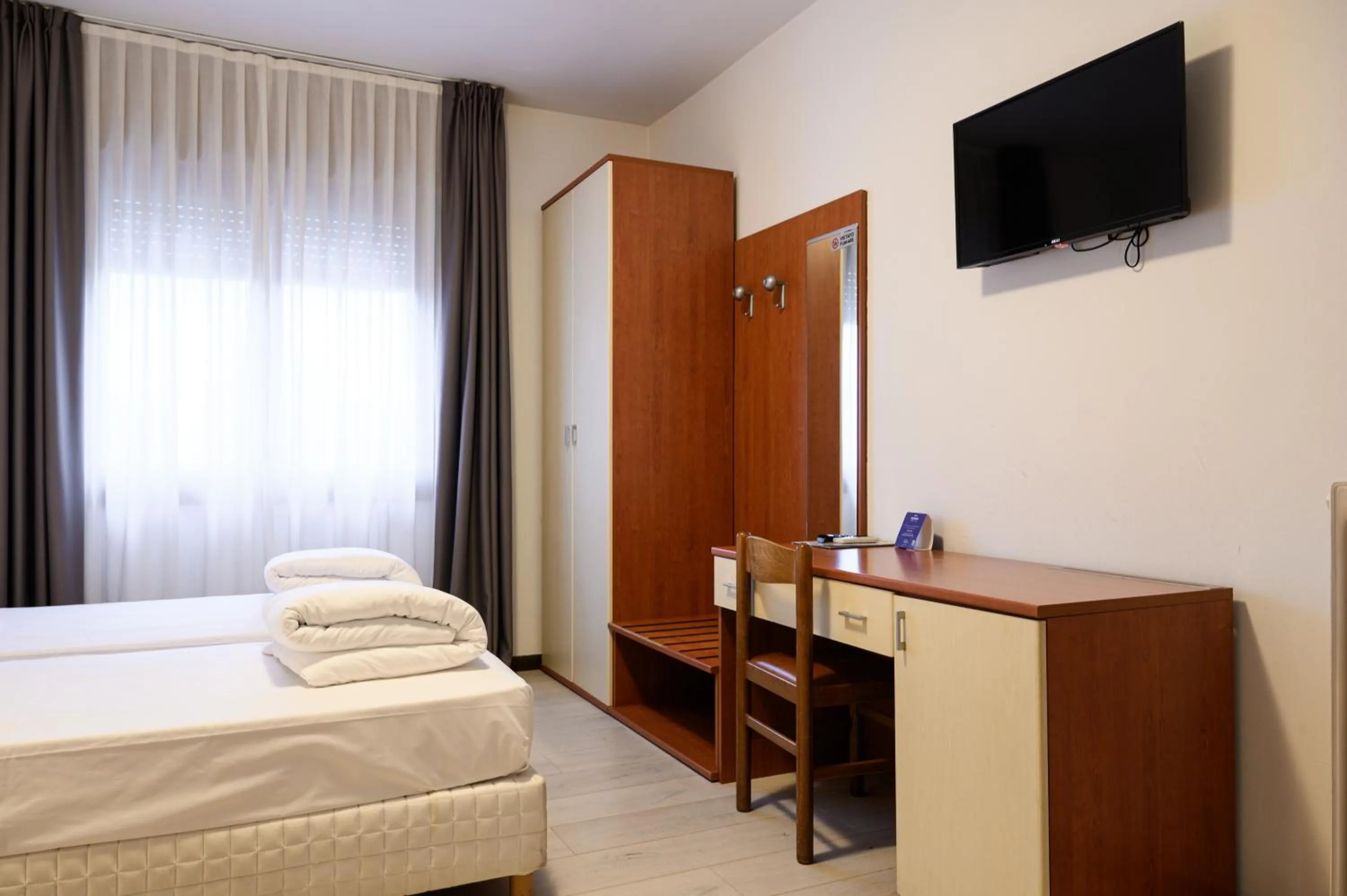 Bed in Hotel Due Ragni e Ristorante