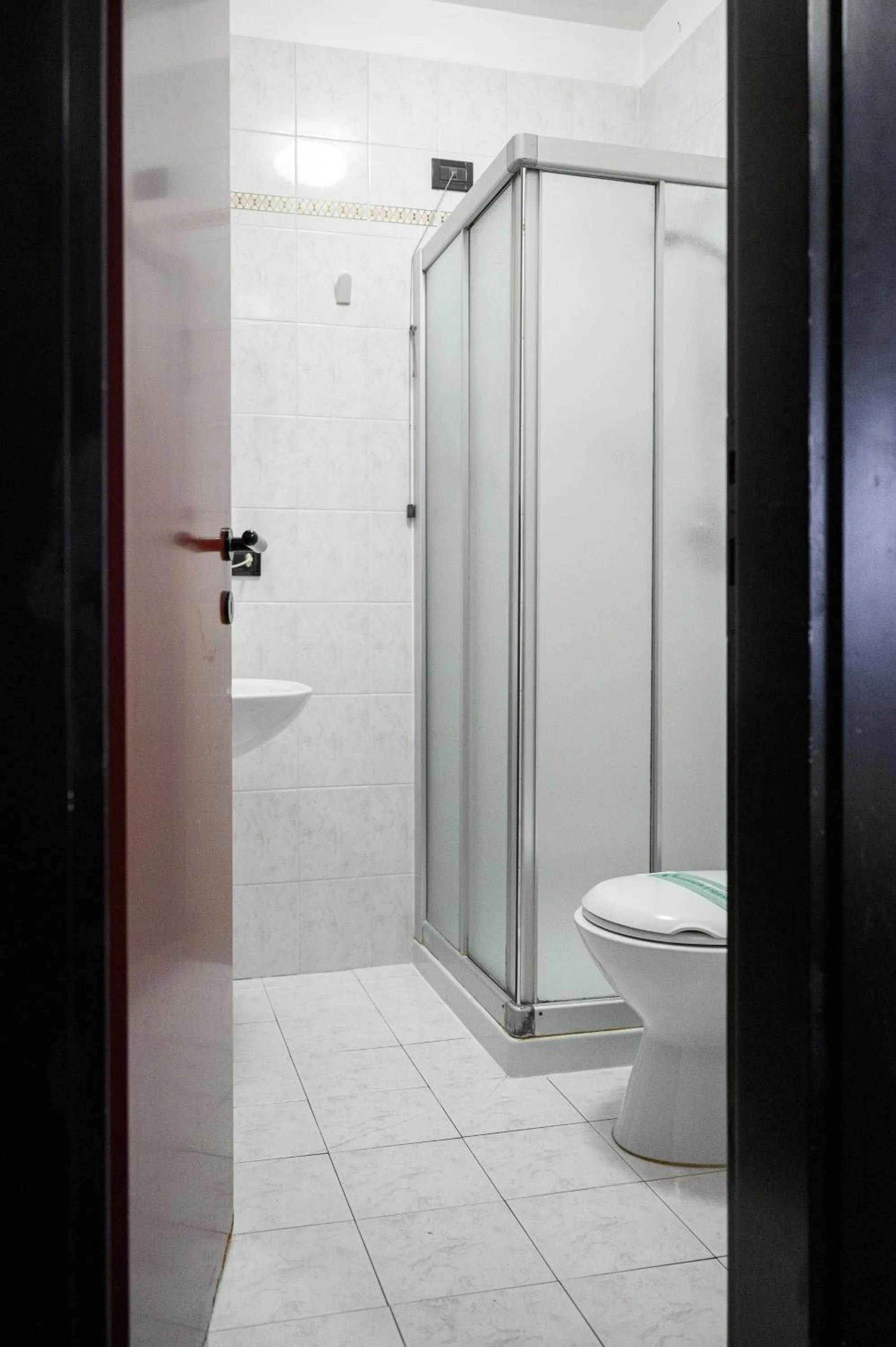 Shower in Hotel Due Ragni e Ristorante