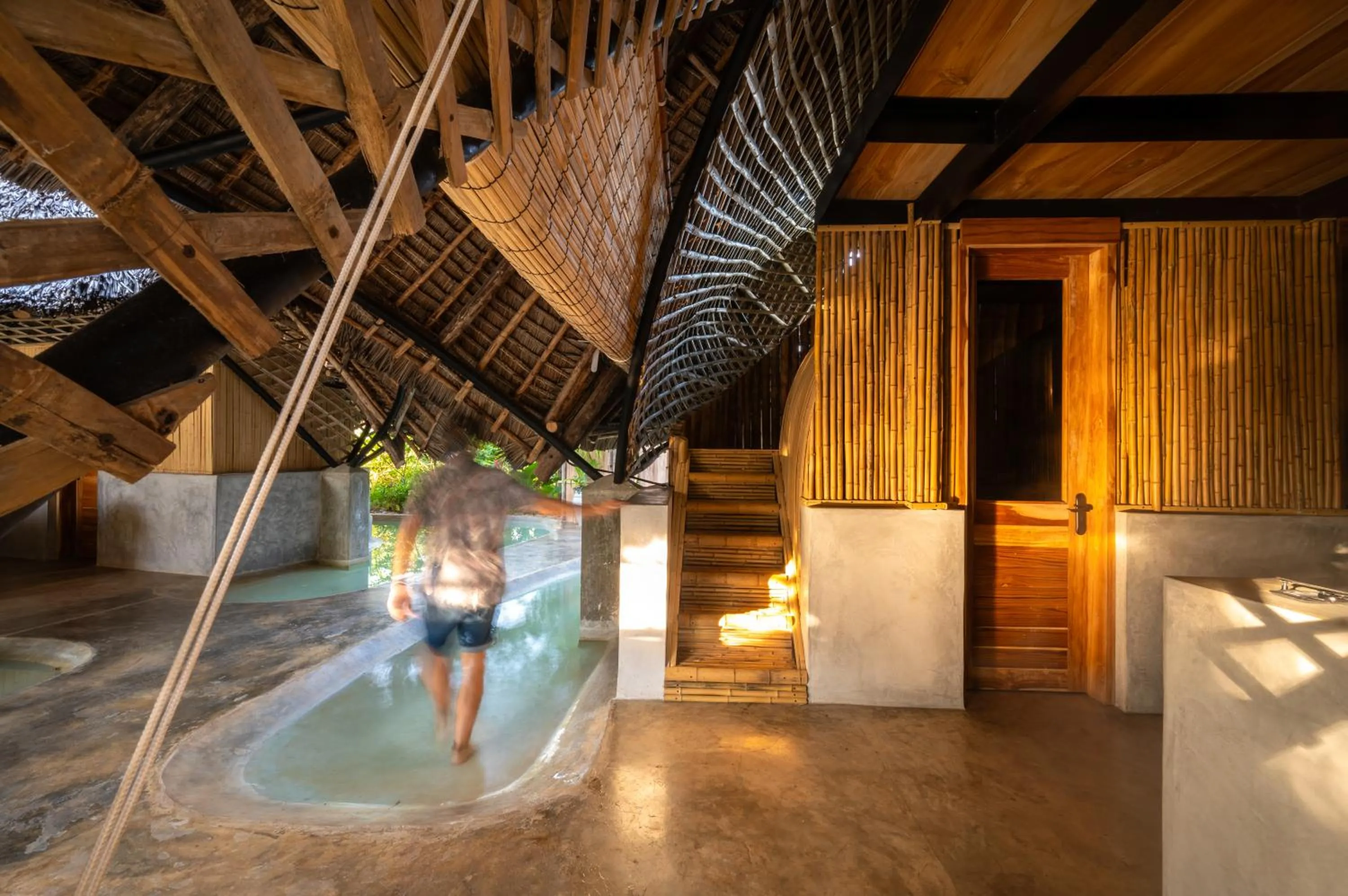 Natural landscape in Bamboo Zanzibar