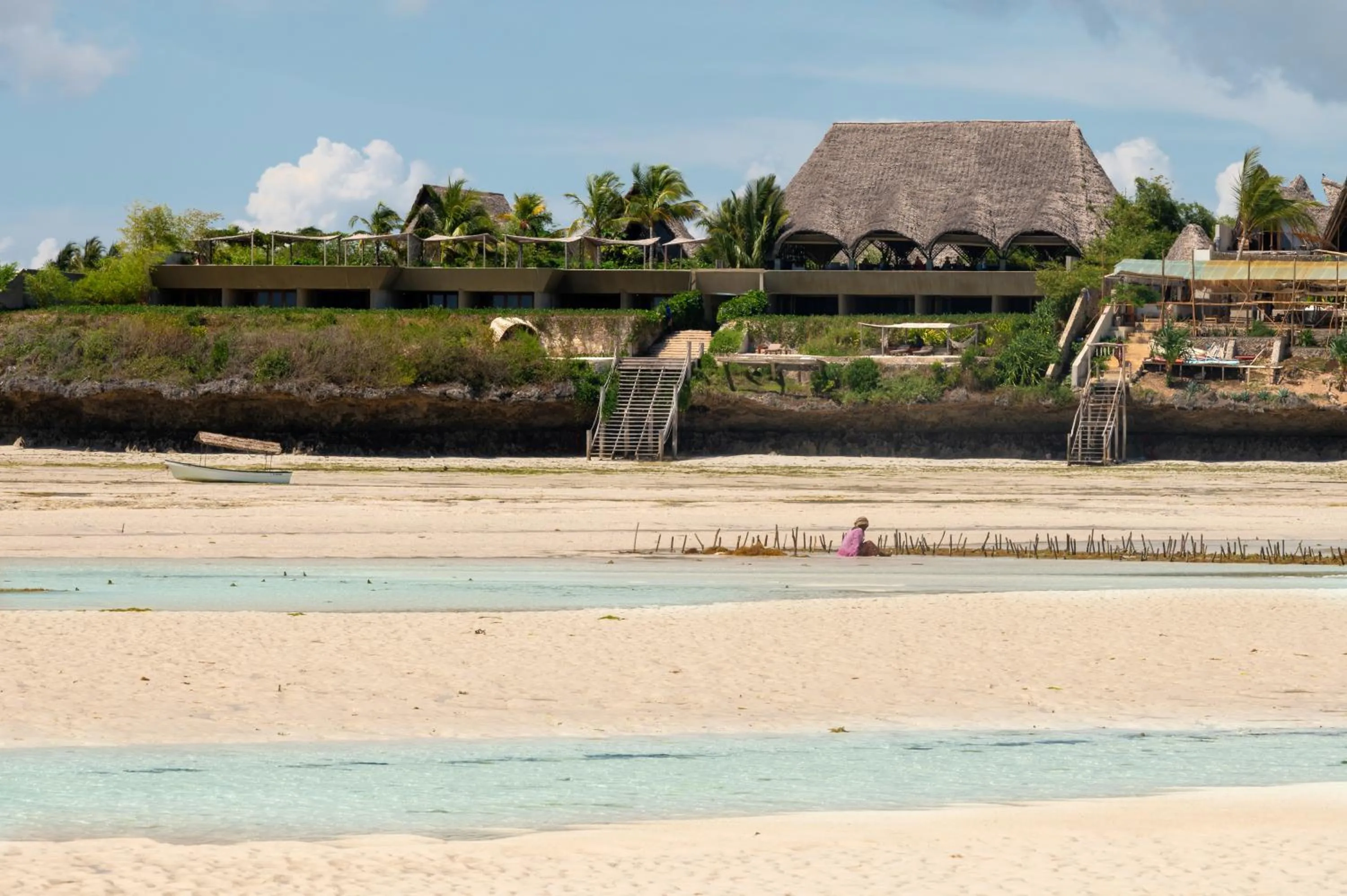 Beach in Bamboo Zanzibar