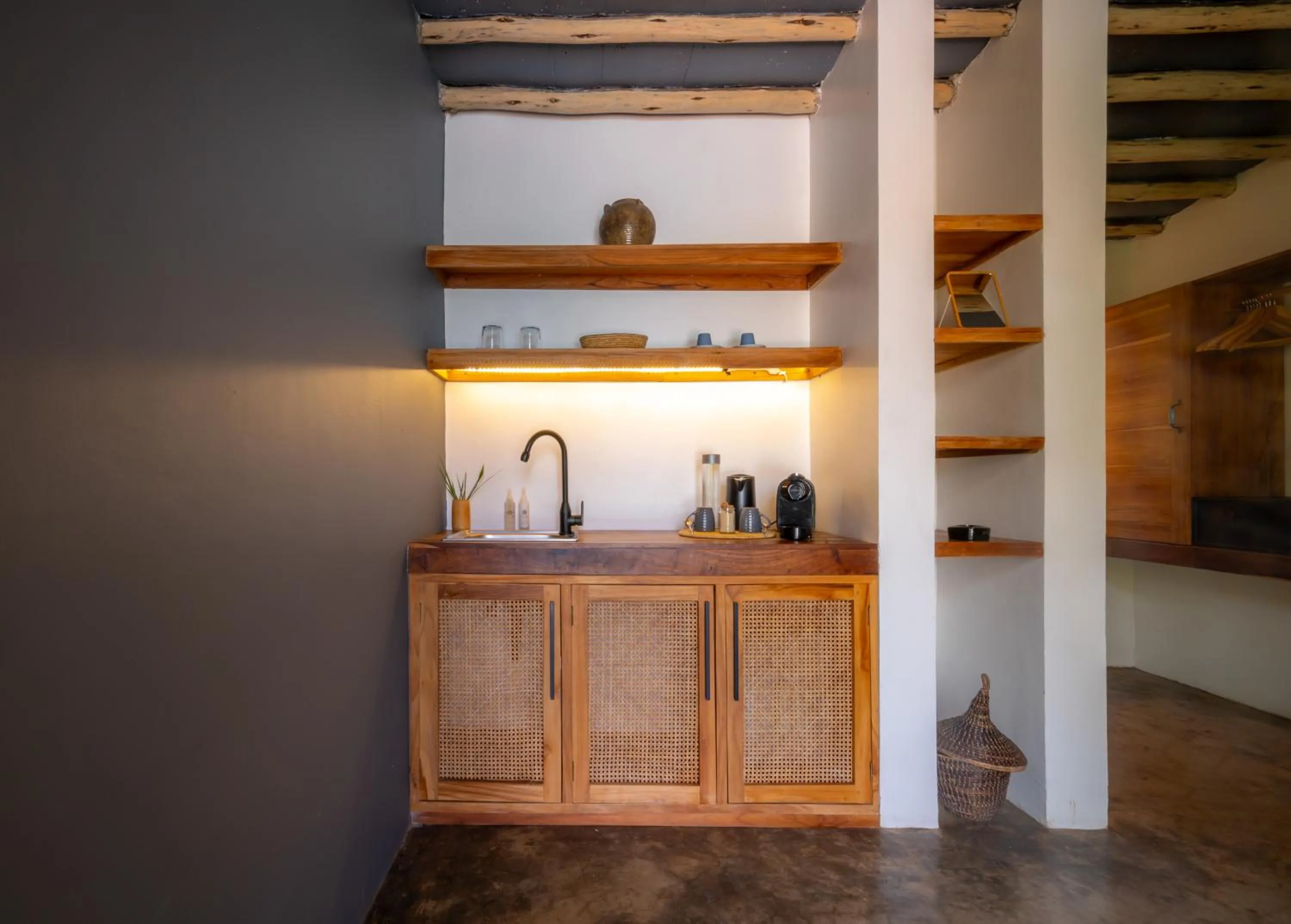 Kitchen or kitchenette in Bamboo Zanzibar