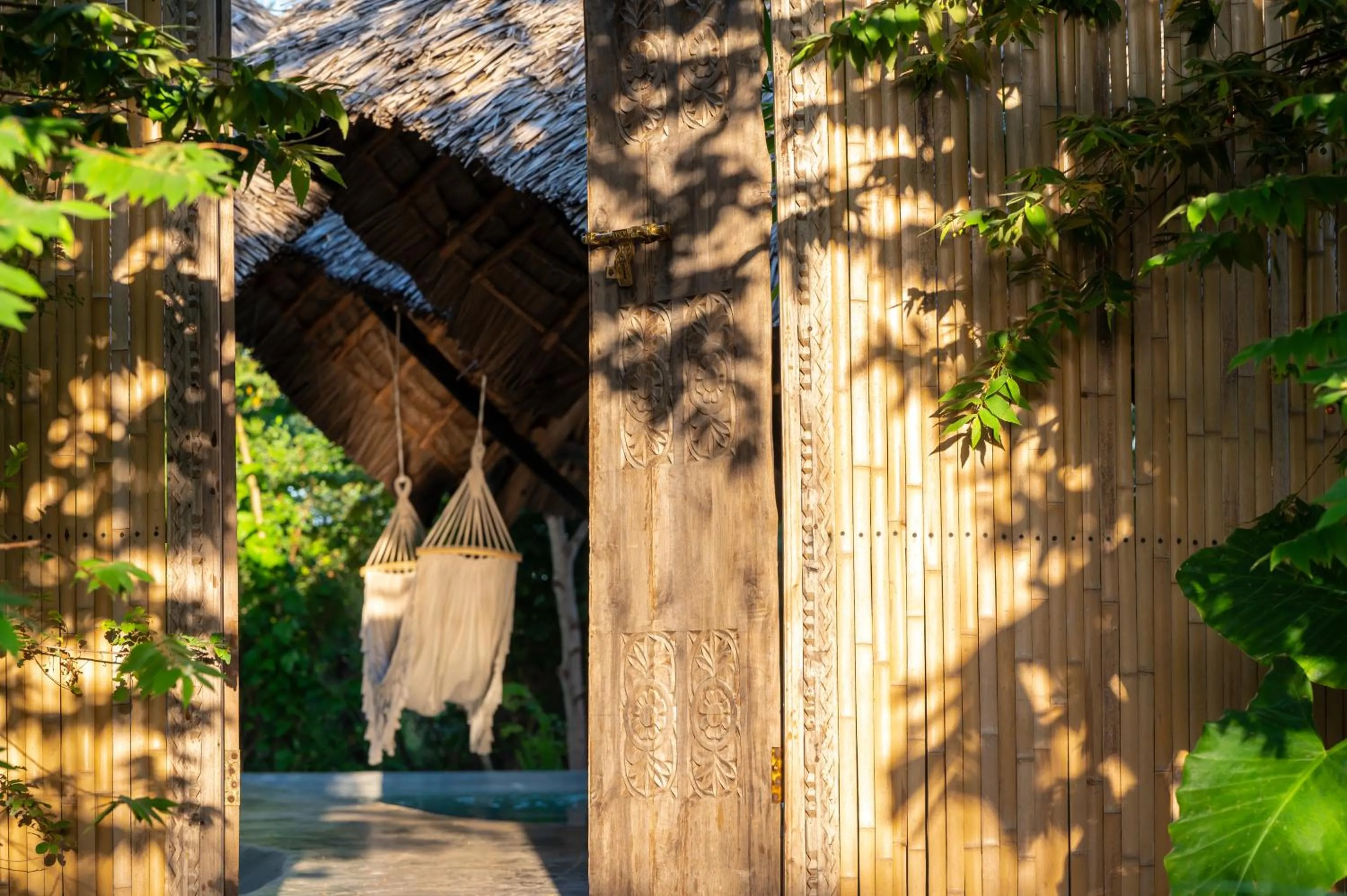 Facade/entrance in Bamboo Zanzibar