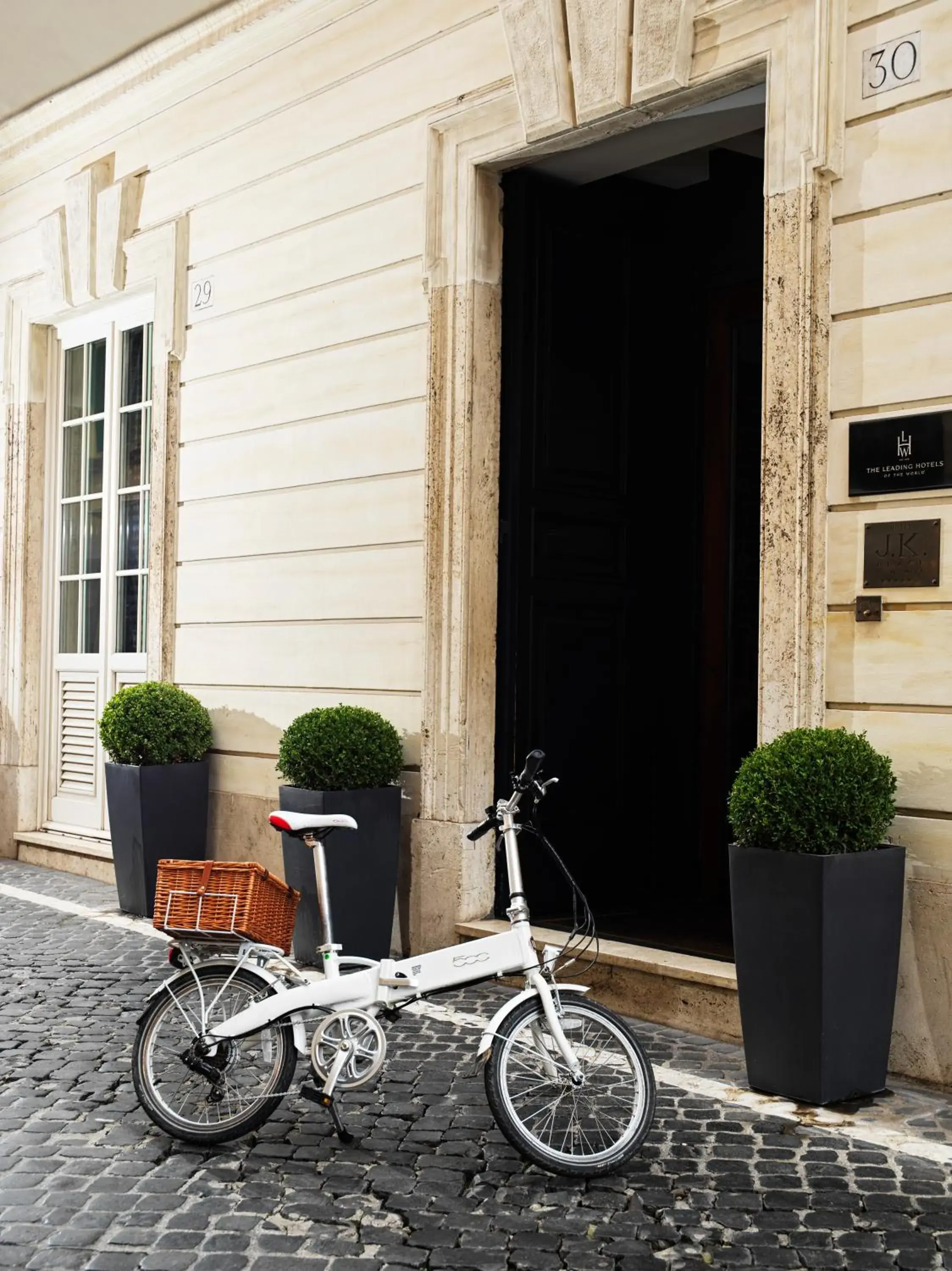 Facade/entrance in J.K. Place Roma - The Leading Hotels of the World Facade/entrance in J.K. Place Roma - The Leading Hotels of the World