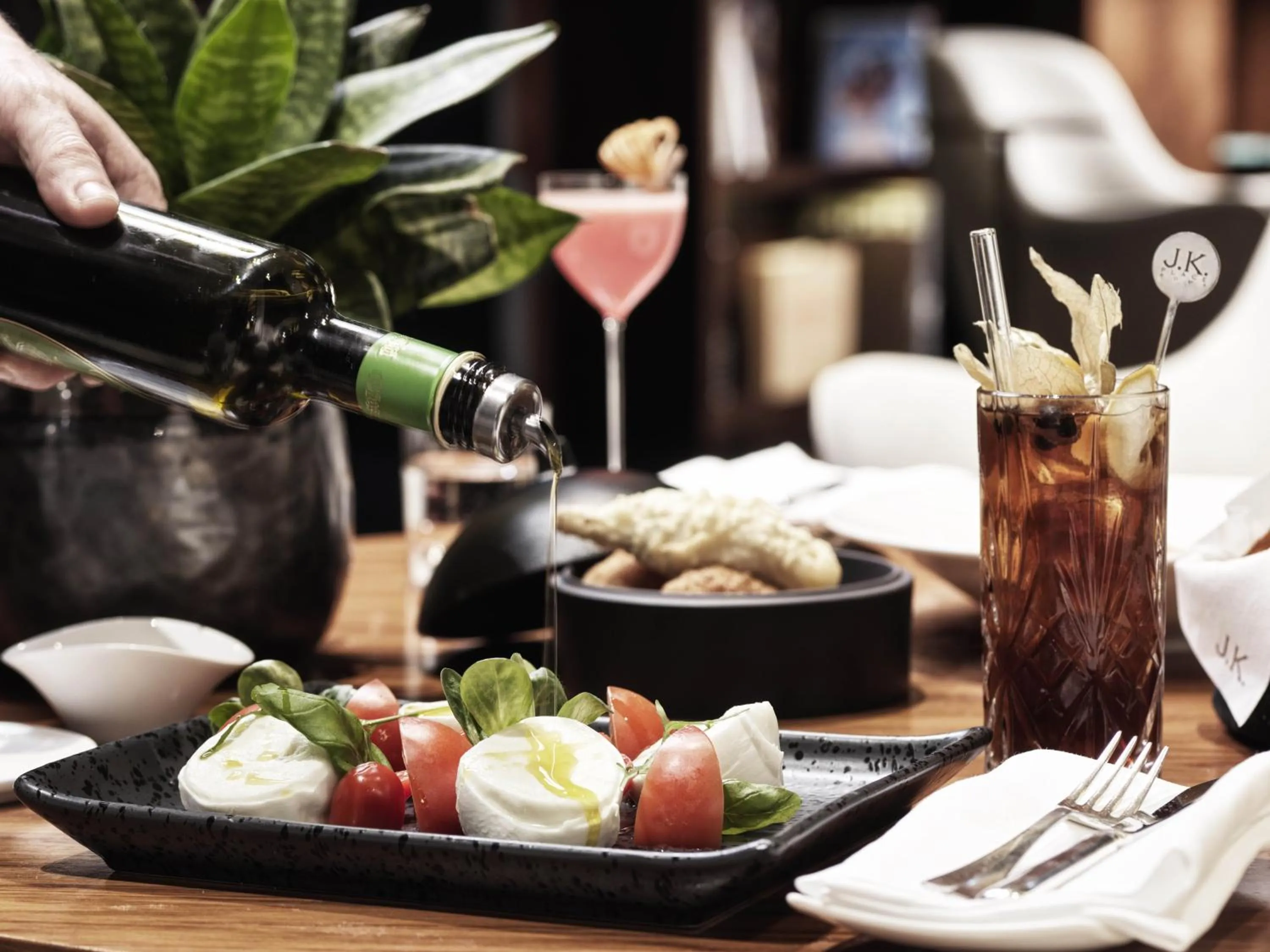 Food in J.K. Place Roma - The Leading Hotels of the World