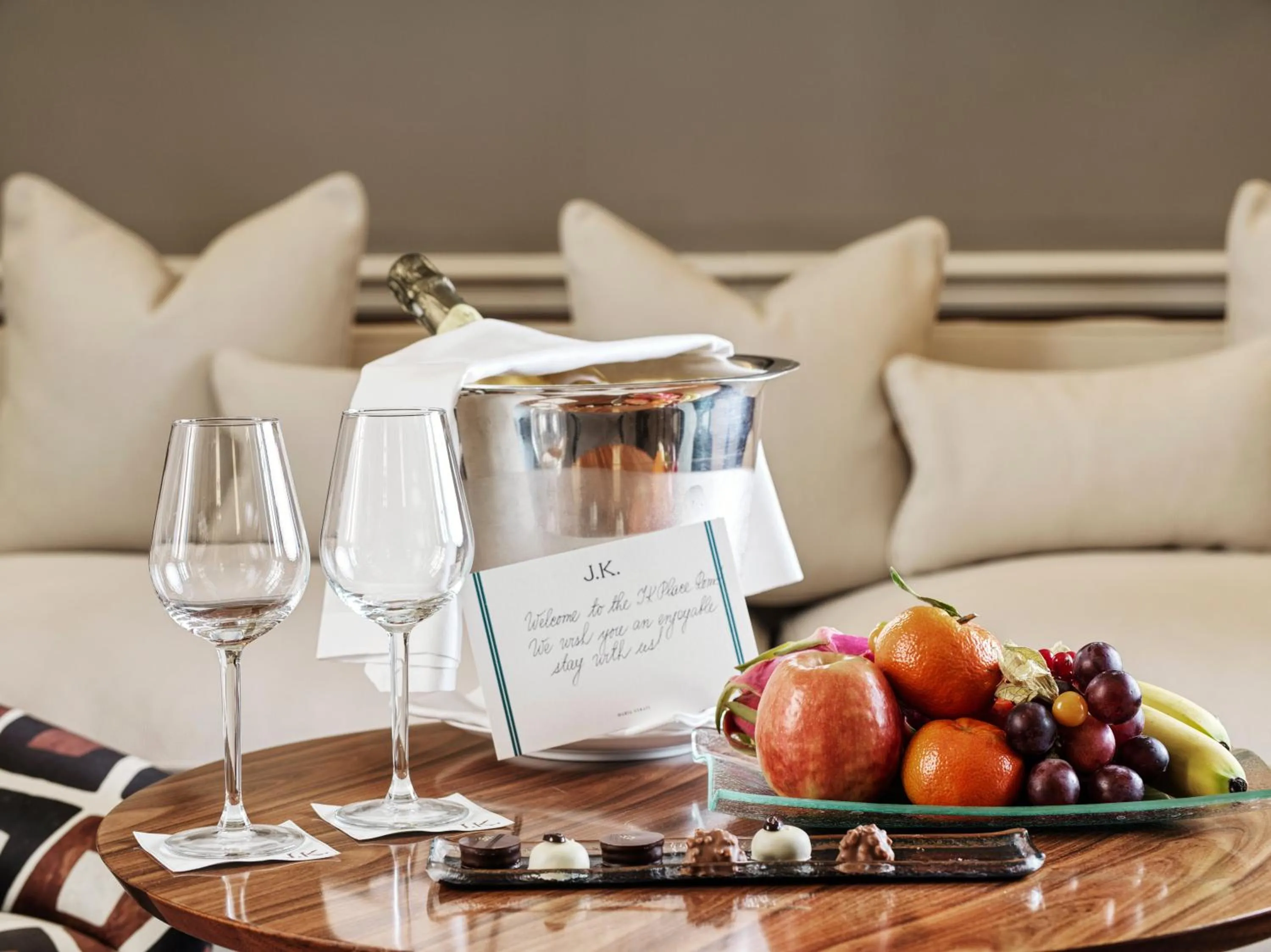 Living room in J.K. Place Roma - The Leading Hotels of the World