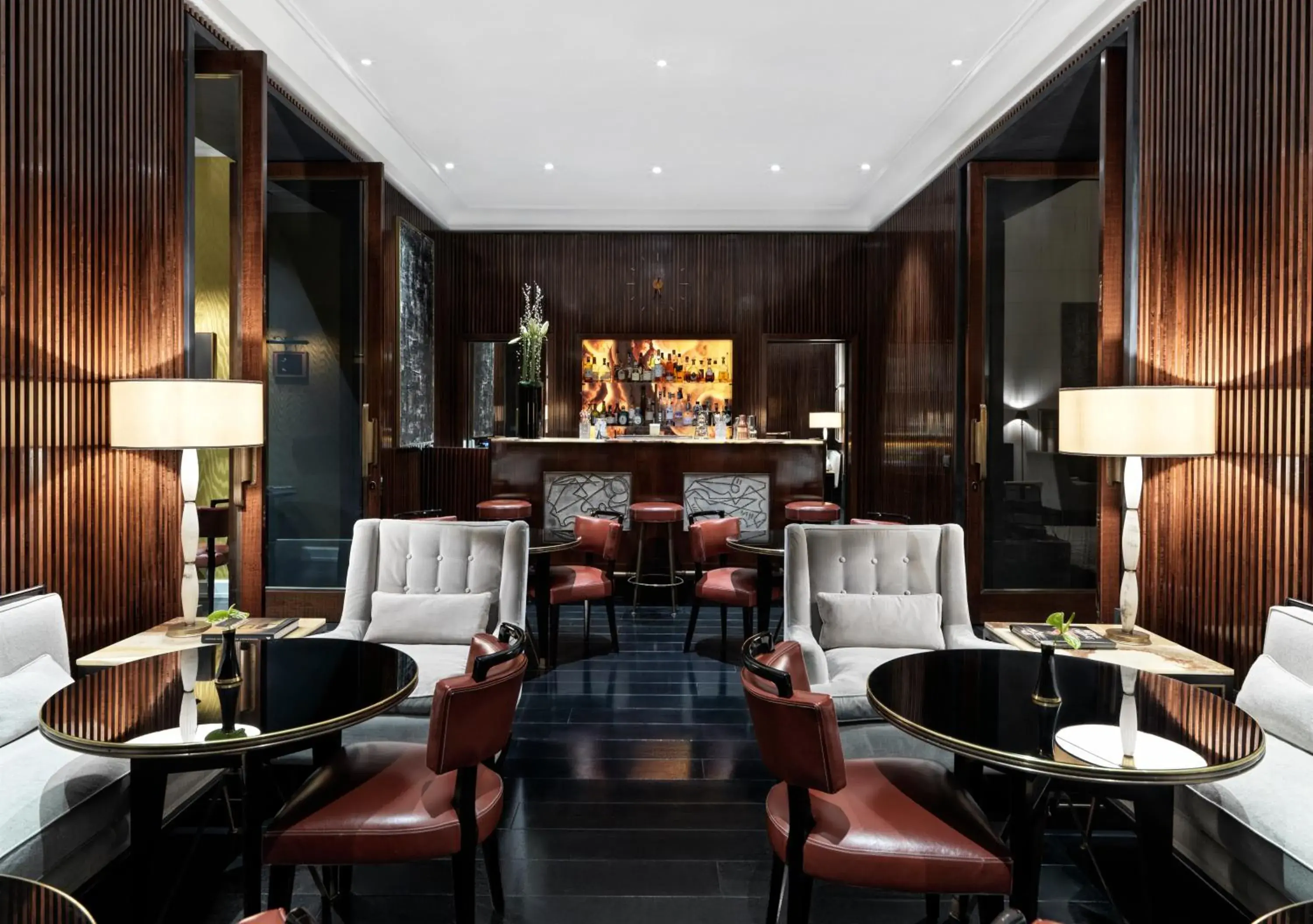 Lounge or bar in J.K. Place Roma - The Leading Hotels of the World Lounge or bar in J.K. Place Roma - The Leading Hotels of the World