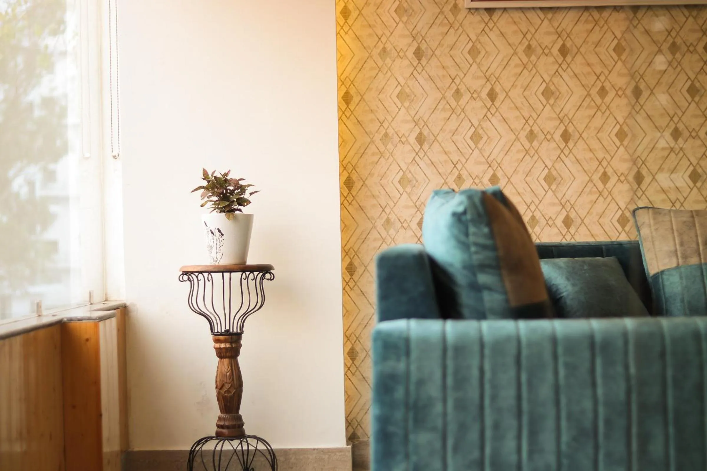 Seating area in Hotel Royal Palm Dehradun