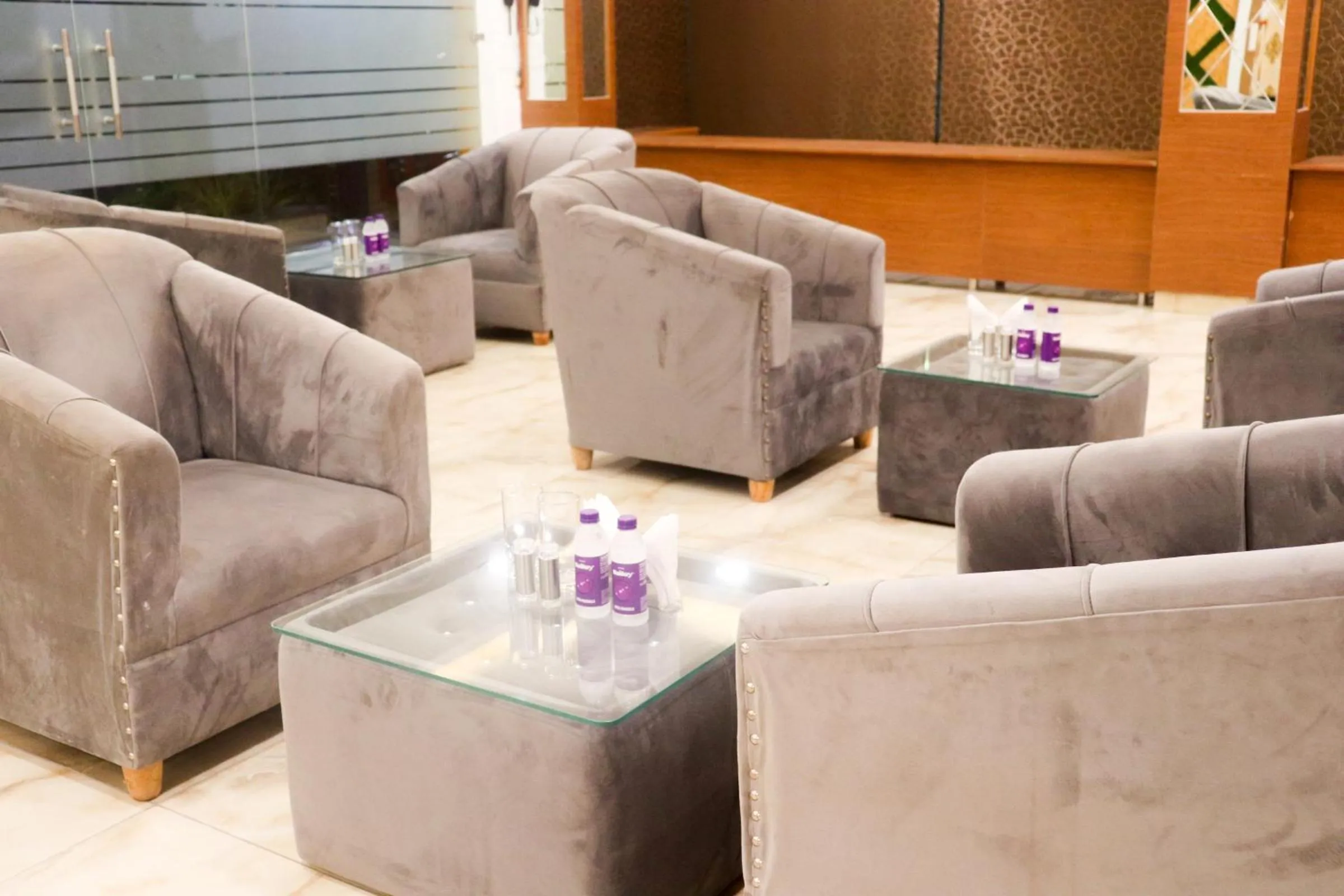 Seating area in Hotel Royal Palm Dehradun