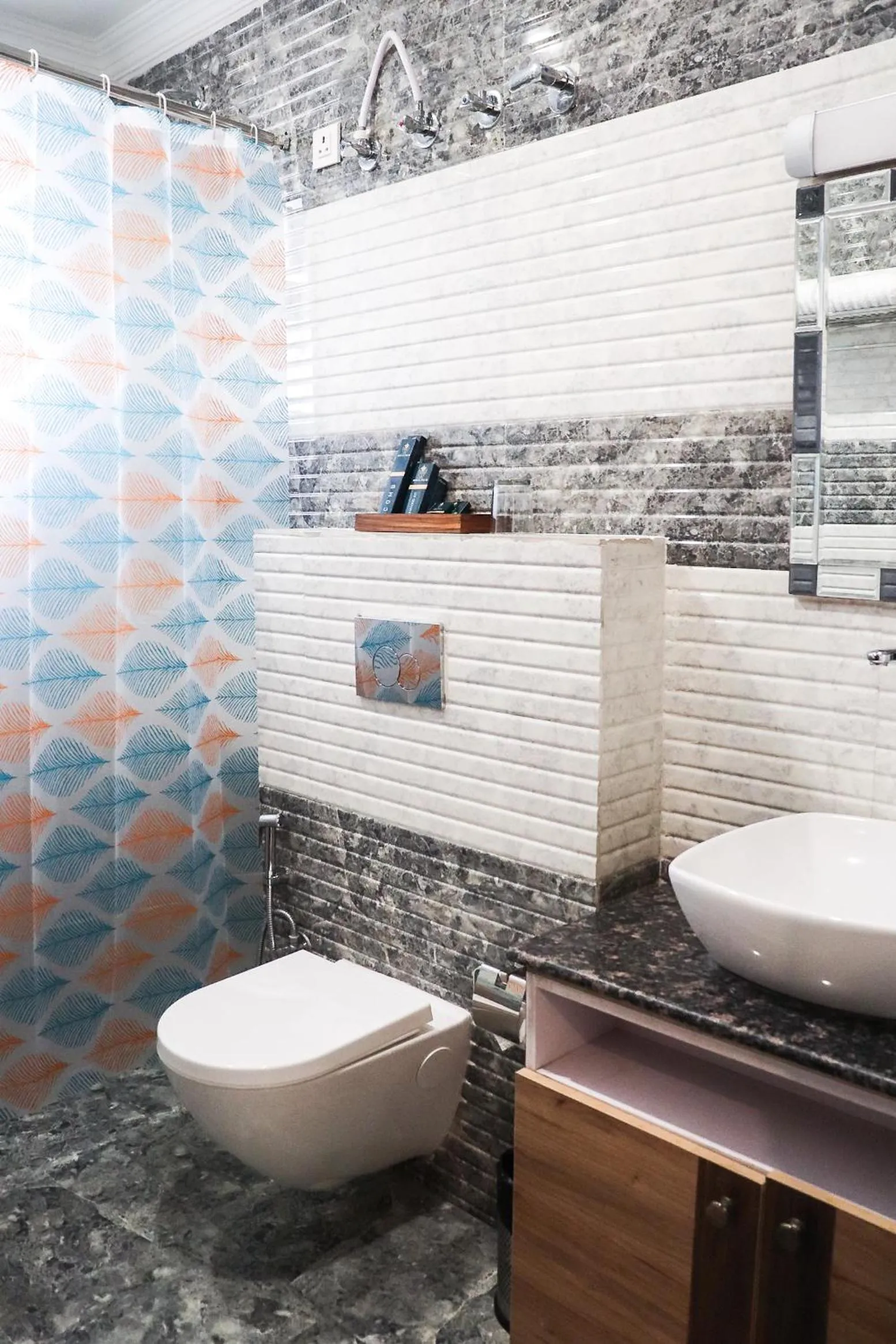 Toilet in Hotel Royal Palm Dehradun