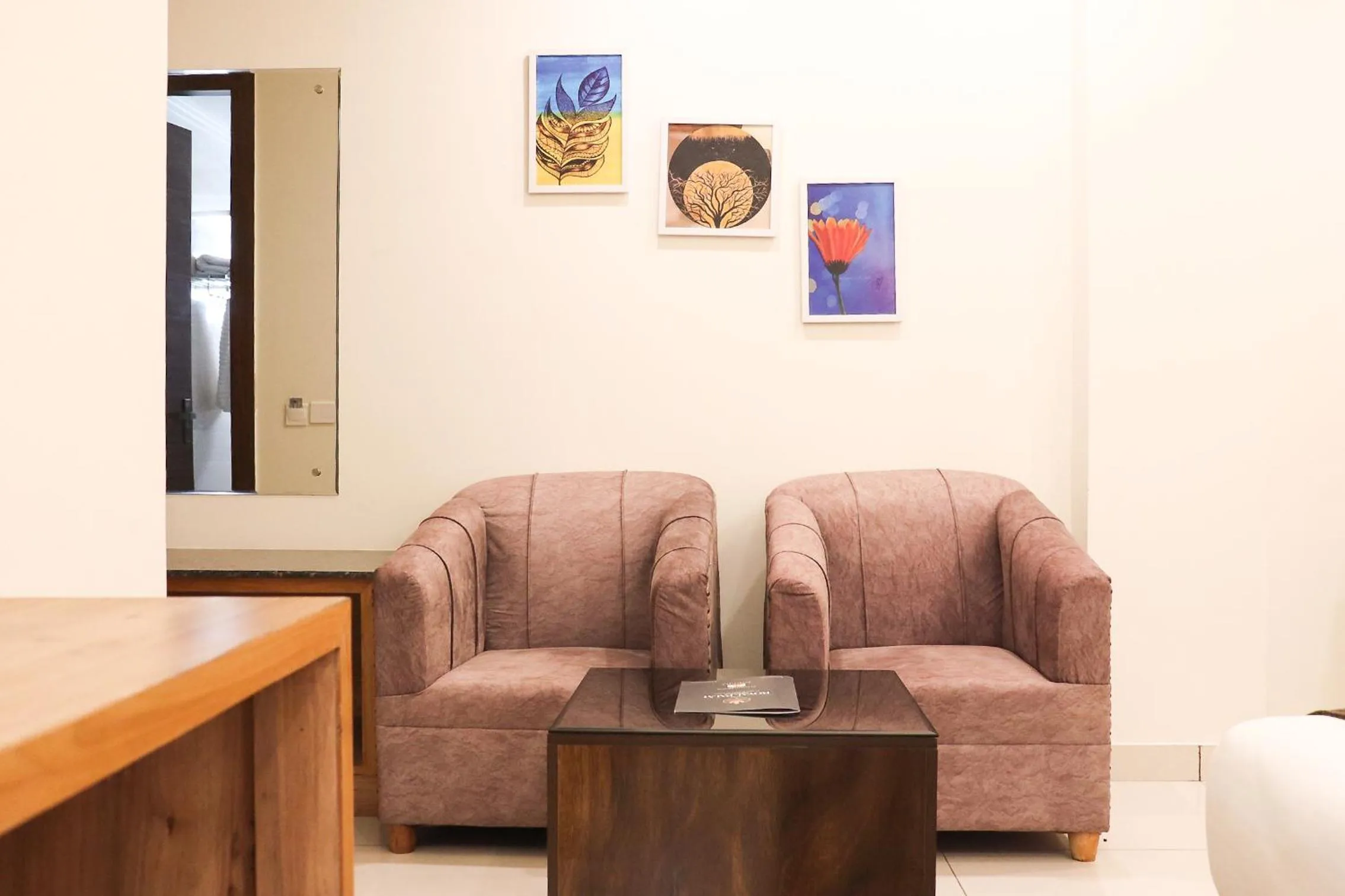 Seating area in Hotel Royal Palm Dehradun