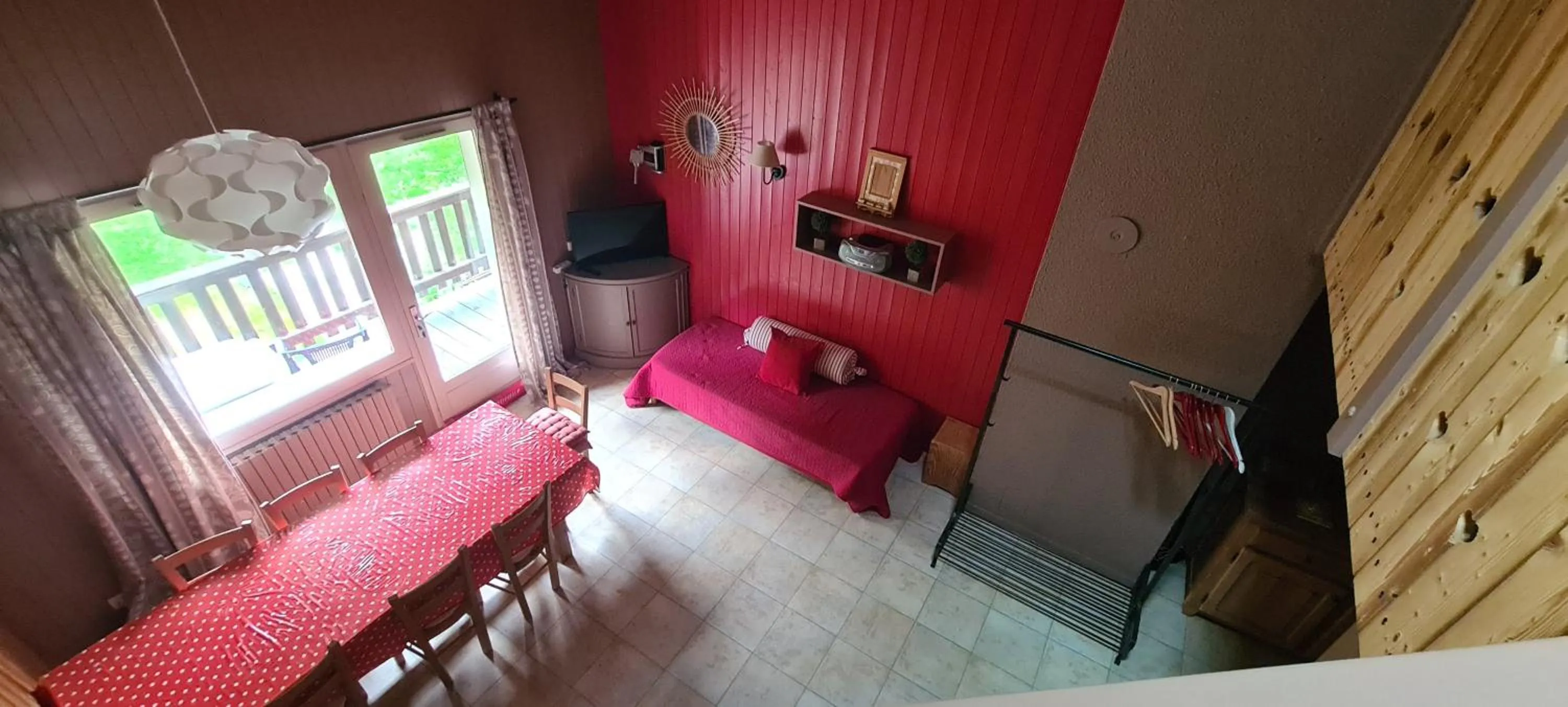 Bird's eye view, Bed in Hôtel et Appart'Hôtel Restaurant L'Adray