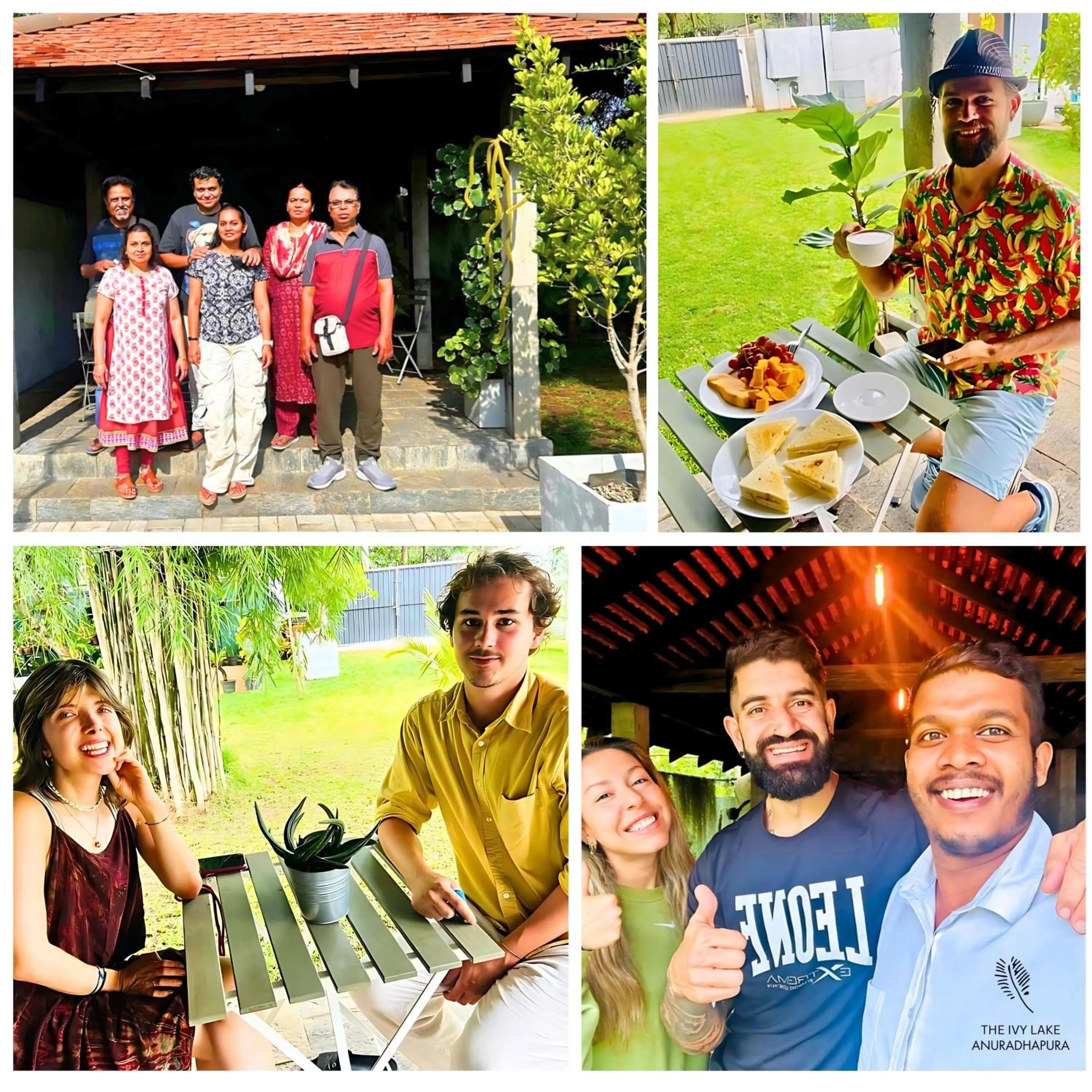 group of guests in The Ivy Lake