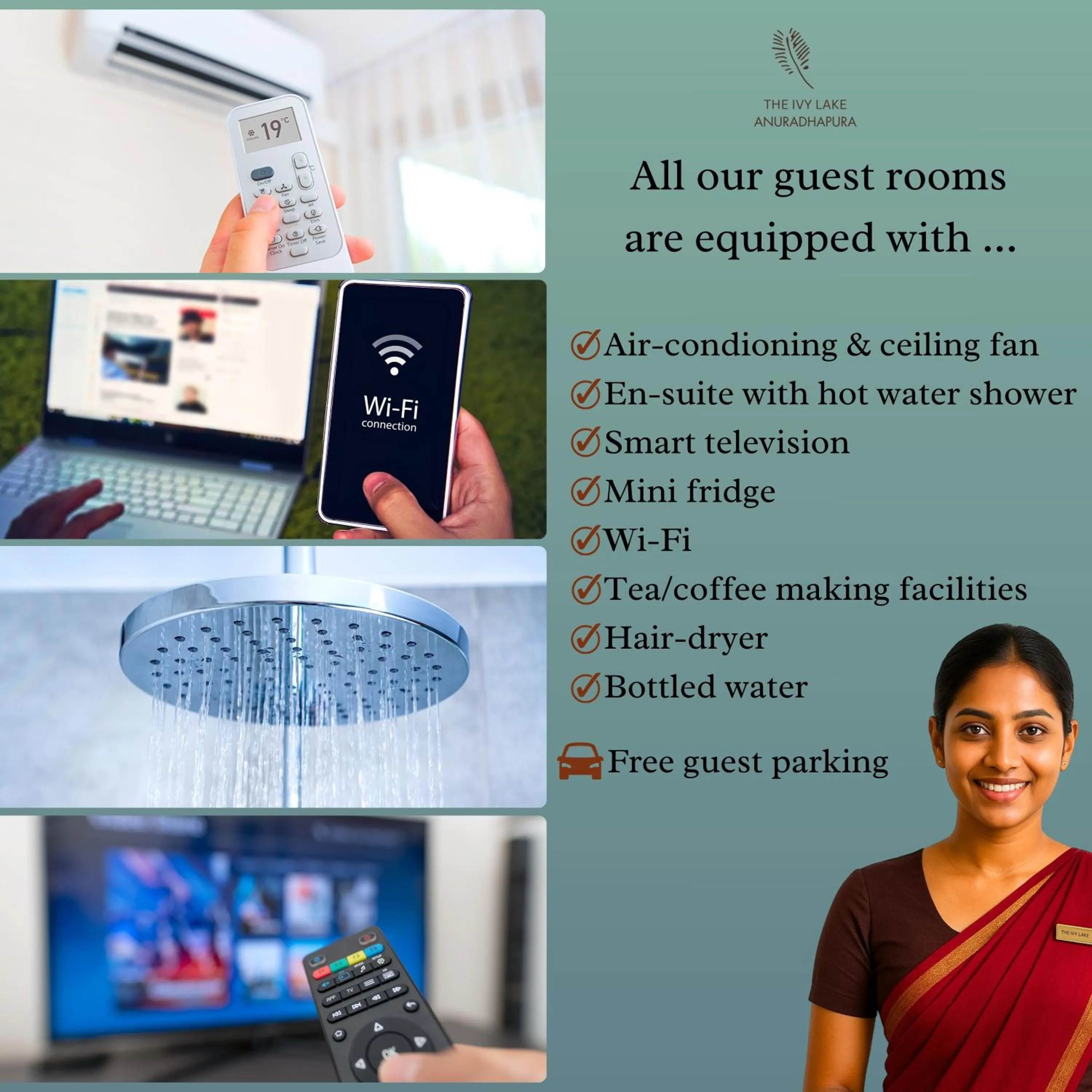 Area and facilities in The Ivy Lake