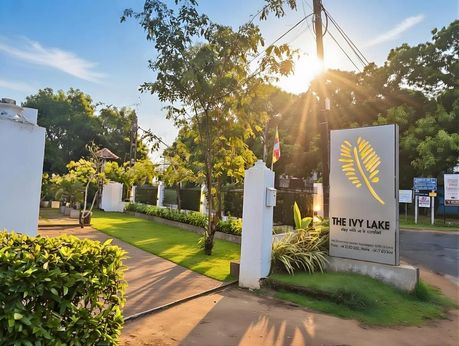 Property building in The Ivy Lake