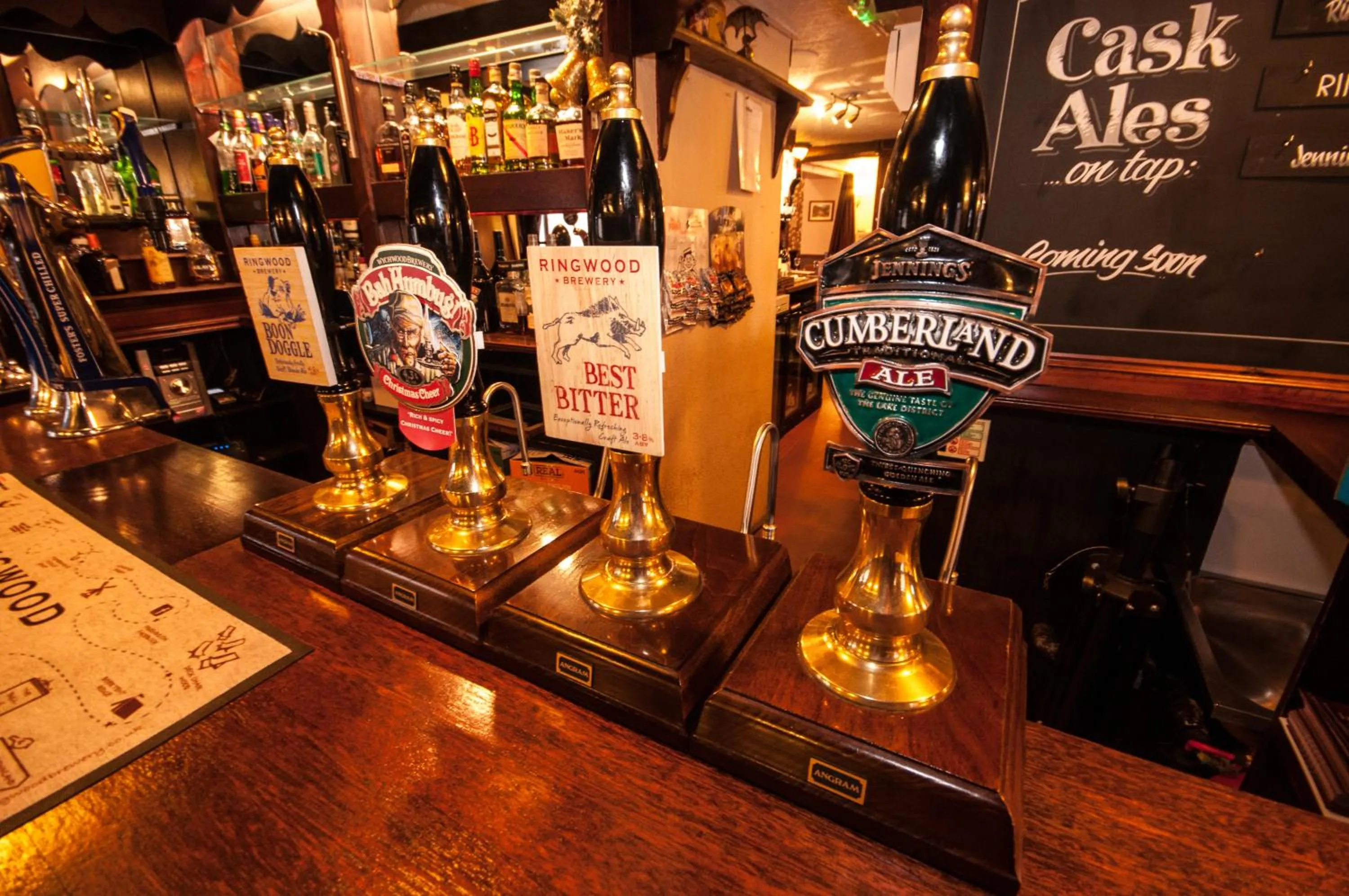 Lounge or bar in The Chequers Inn