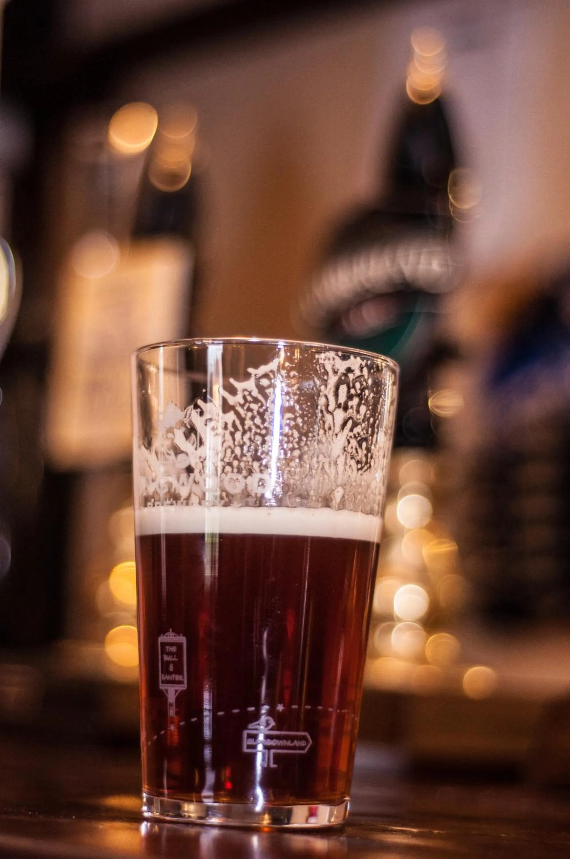 Alcoholic drinks in The Chequers Inn