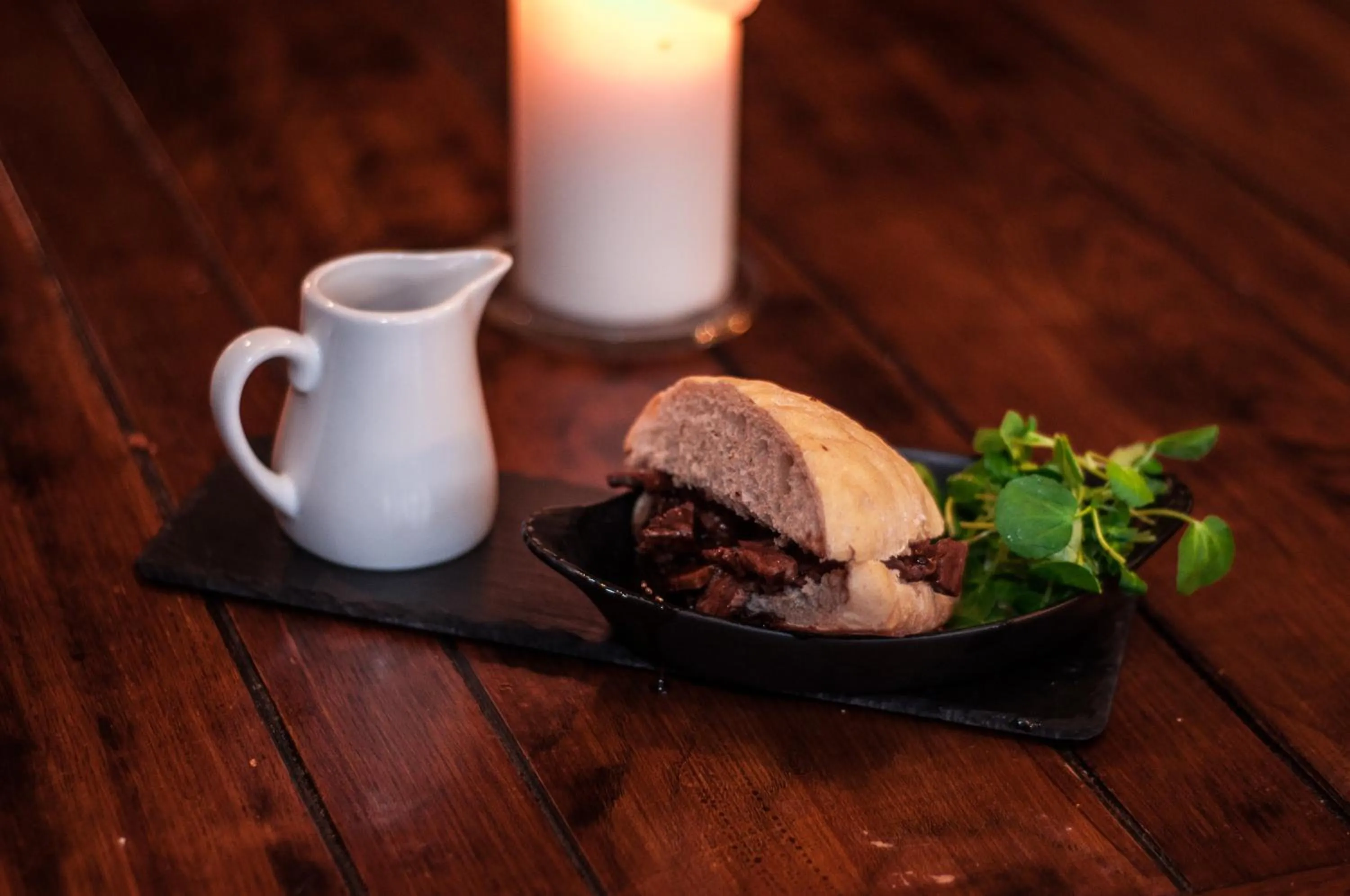Food close-up in The Chequers Inn