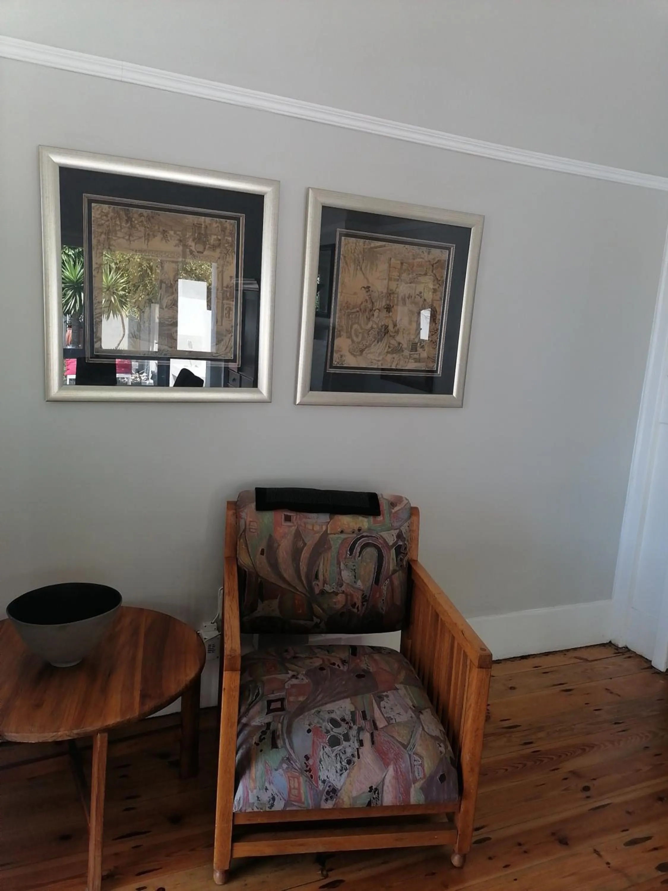 Living room in Conifer Beach House