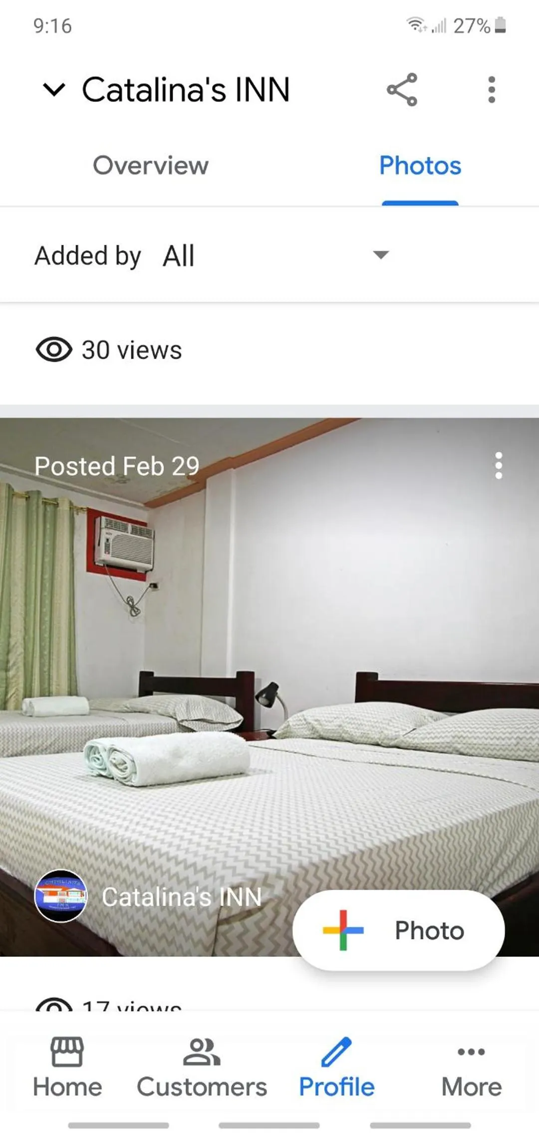 Property building in Catalinas inn