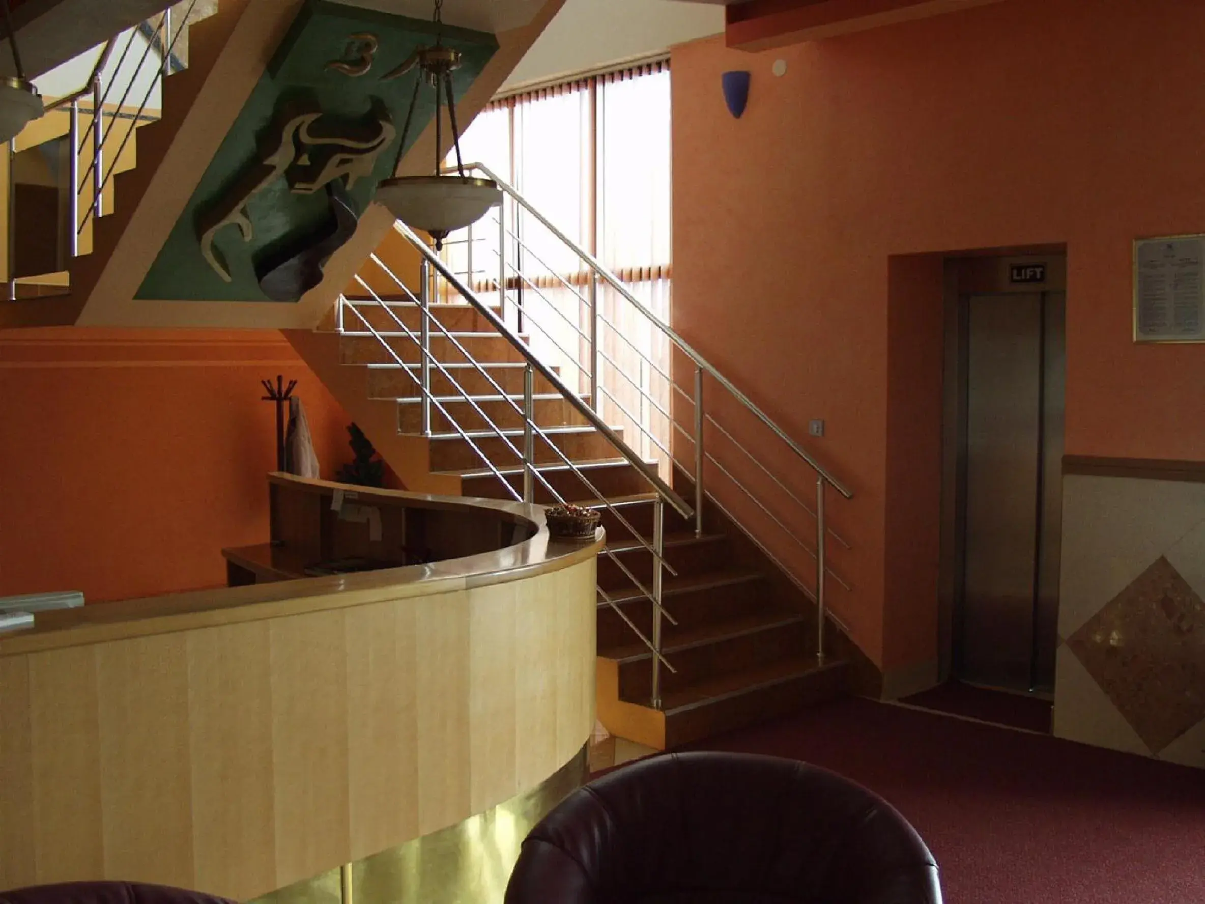 Lobby or reception in Hotel BM Lobby or reception in Hotel BM