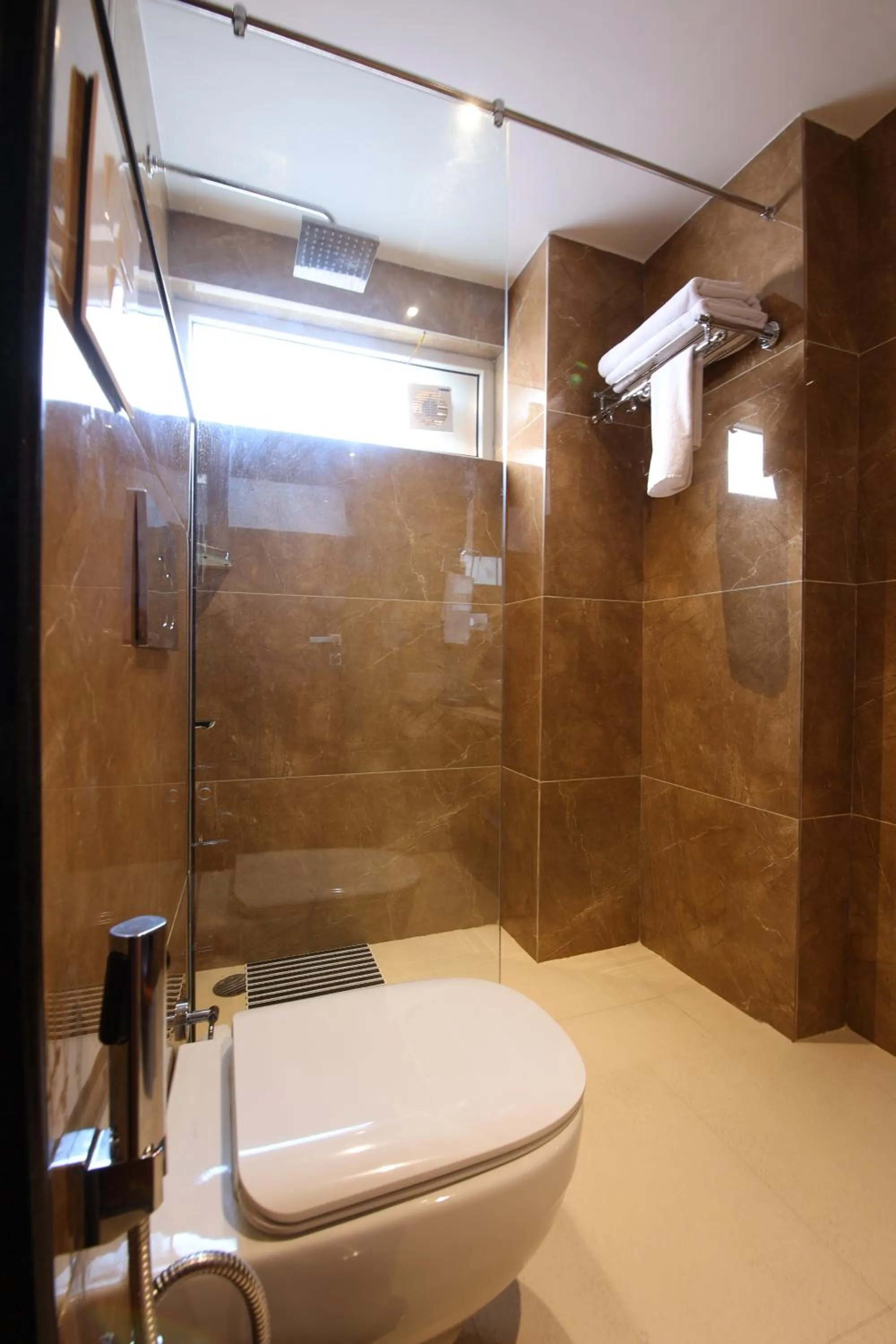 Shower in Hotel Holy Vivasa