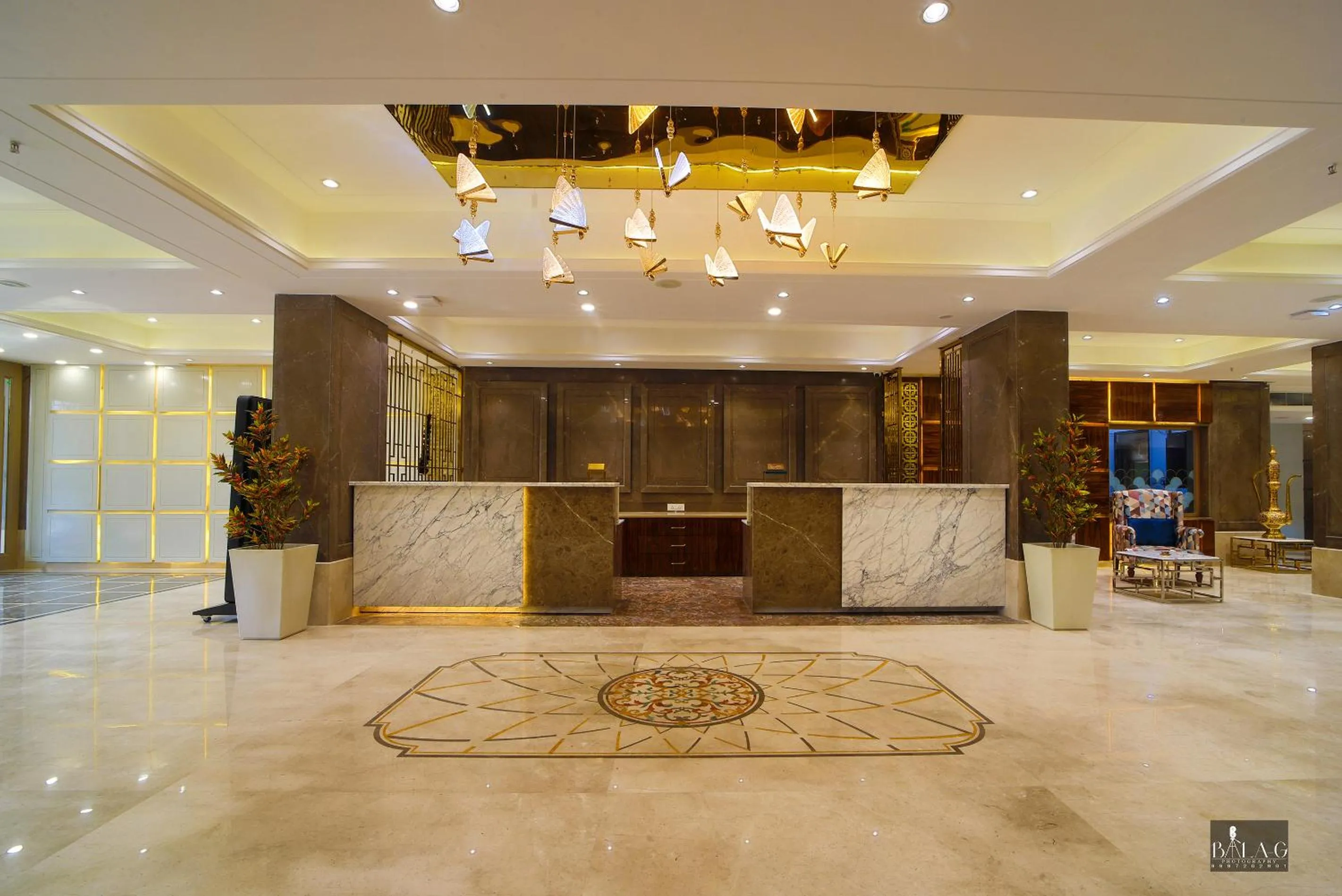 Lobby or reception in Hotel Holy Vivasa