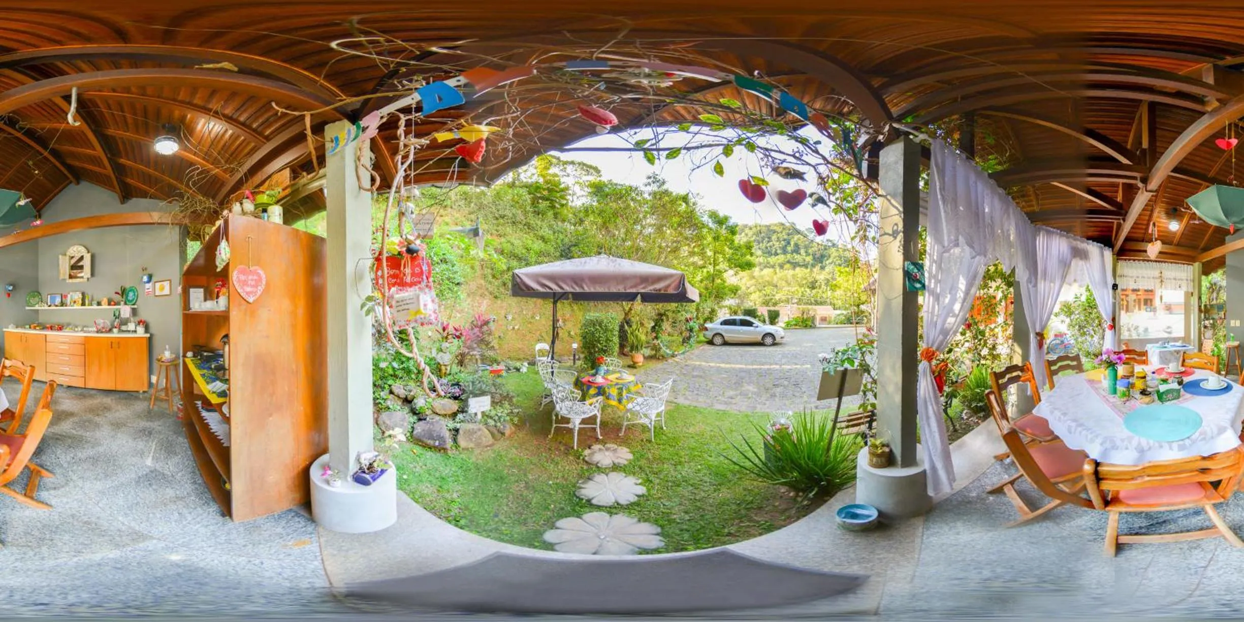 Breakfast in Pousada Pouso do Barão