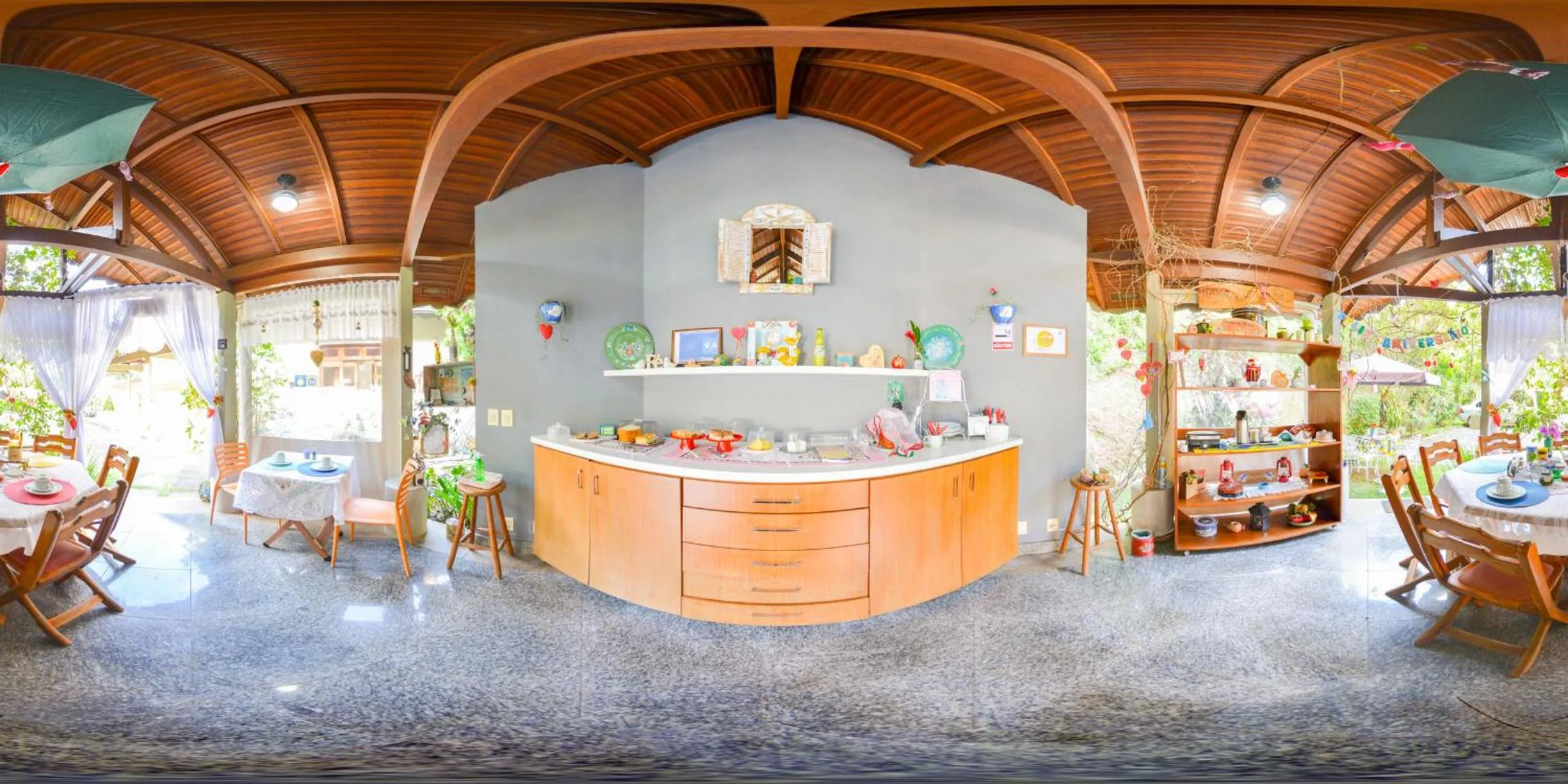 Breakfast in Pousada Pouso do Barão