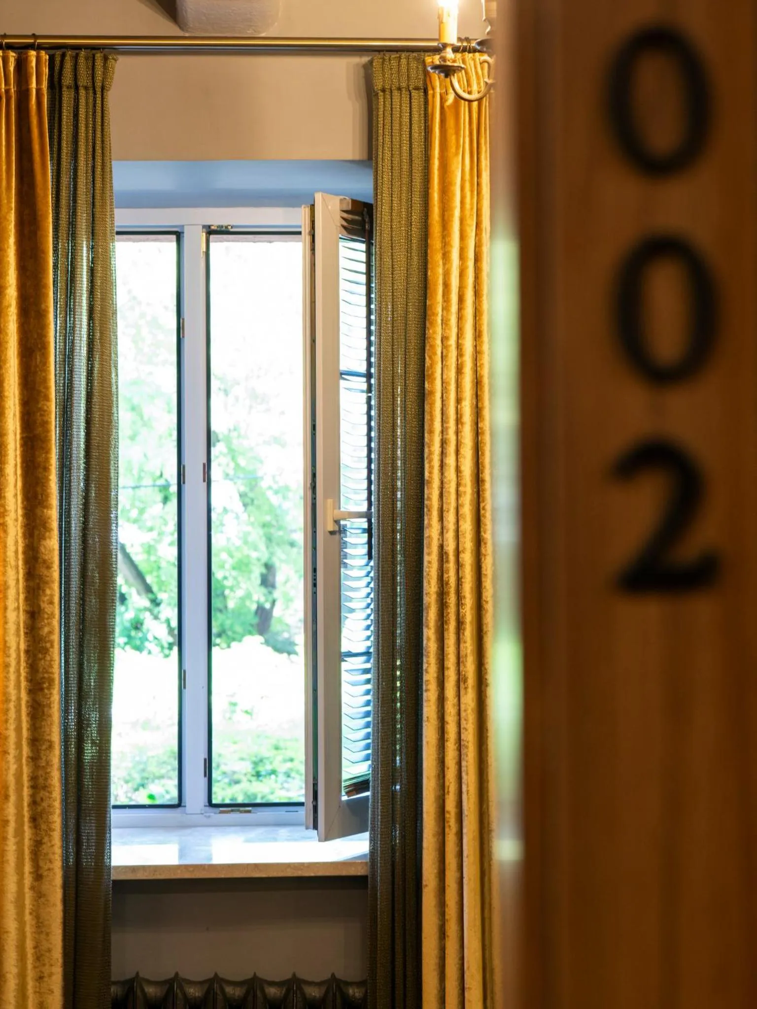 Garden view in Mariensztat 8 Hotel