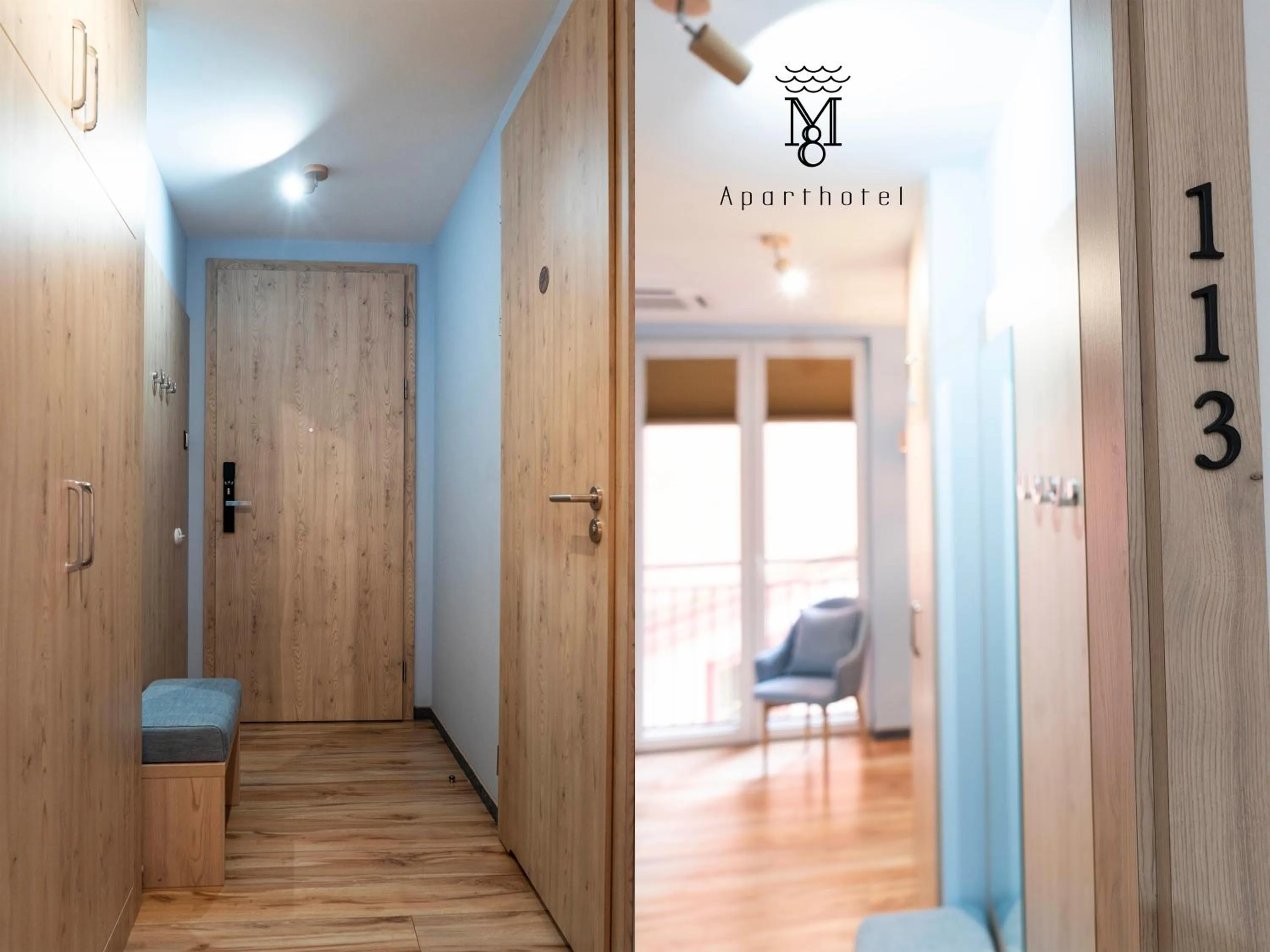 Balcony/Terrace in Mariensztat 8 Hotel