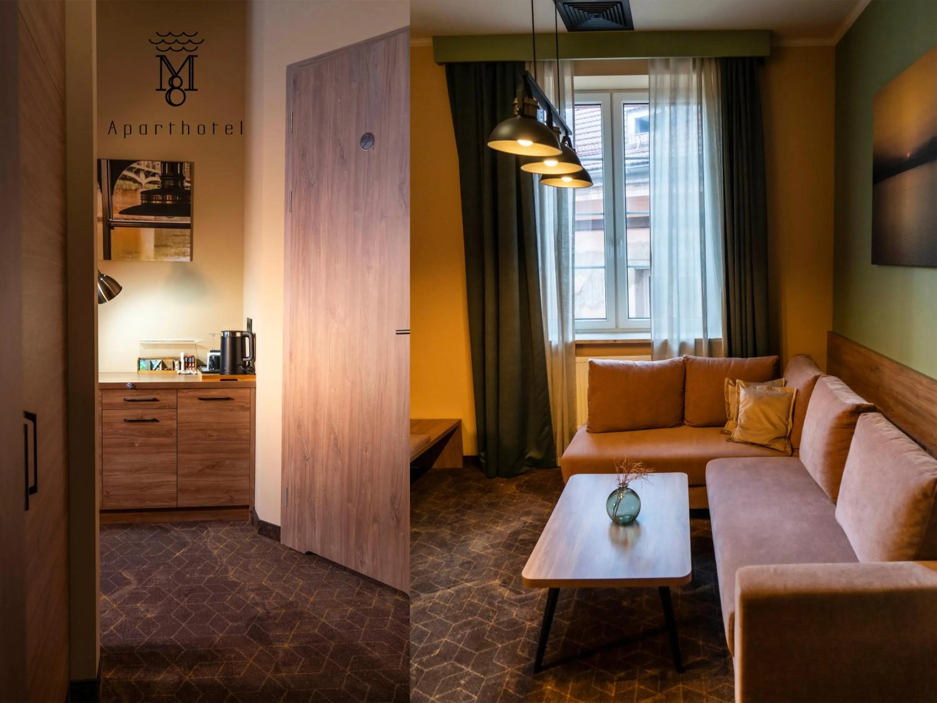 Living room in Mariensztat 8 Hotel