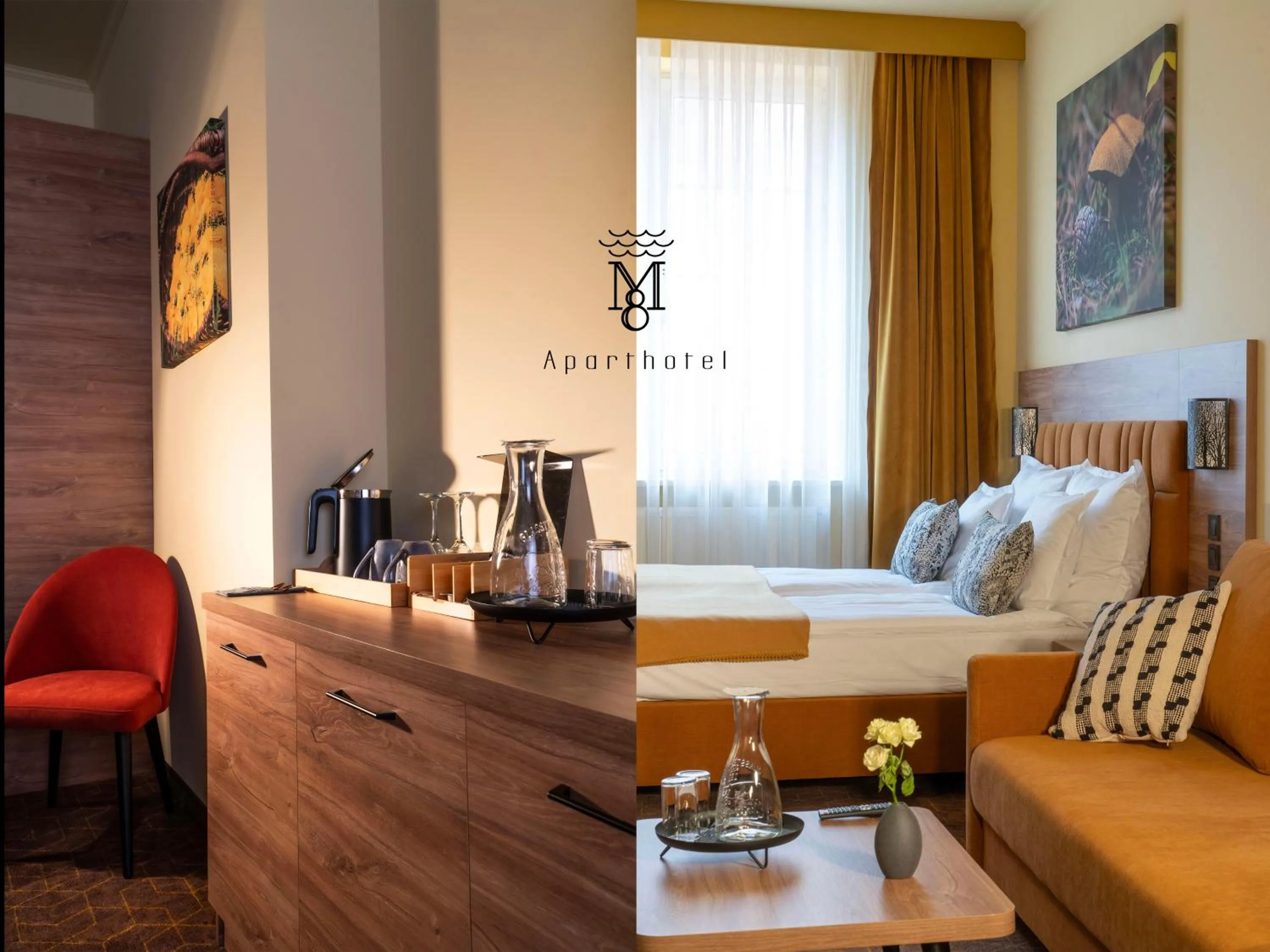 Bed in Mariensztat 8 Hotel