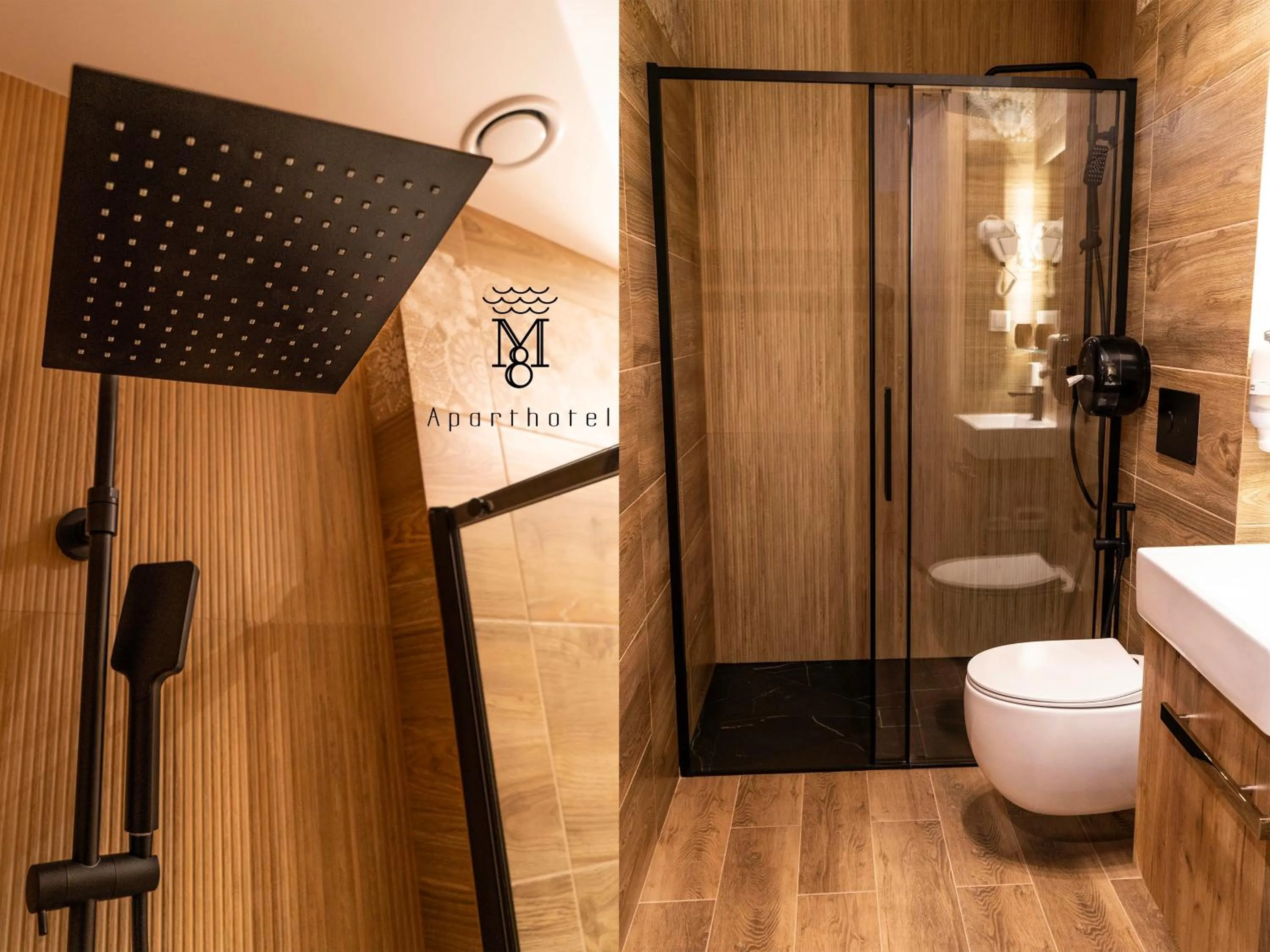 Shower in Mariensztat 8 Hotel