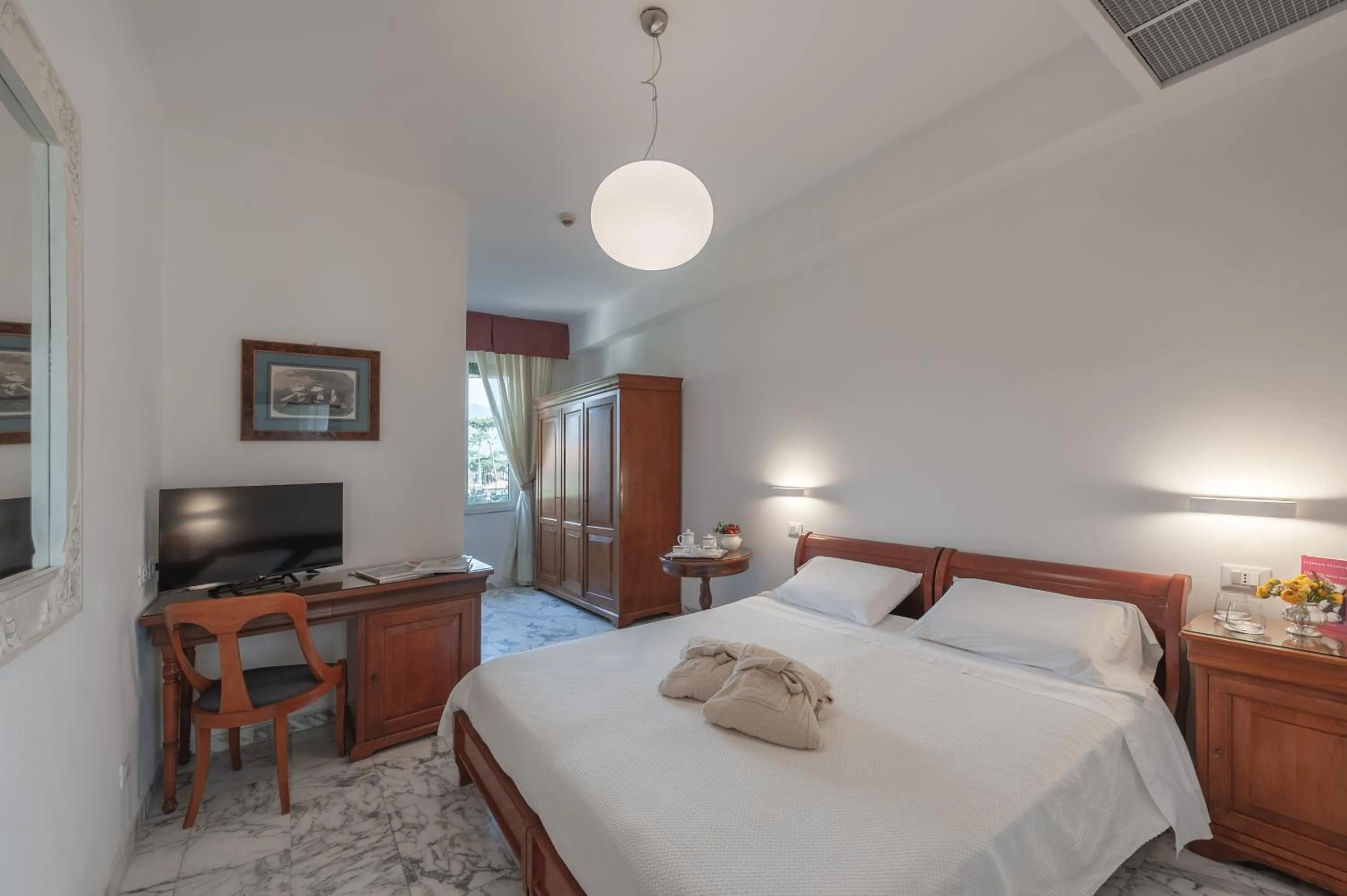 Bed in President Hotel