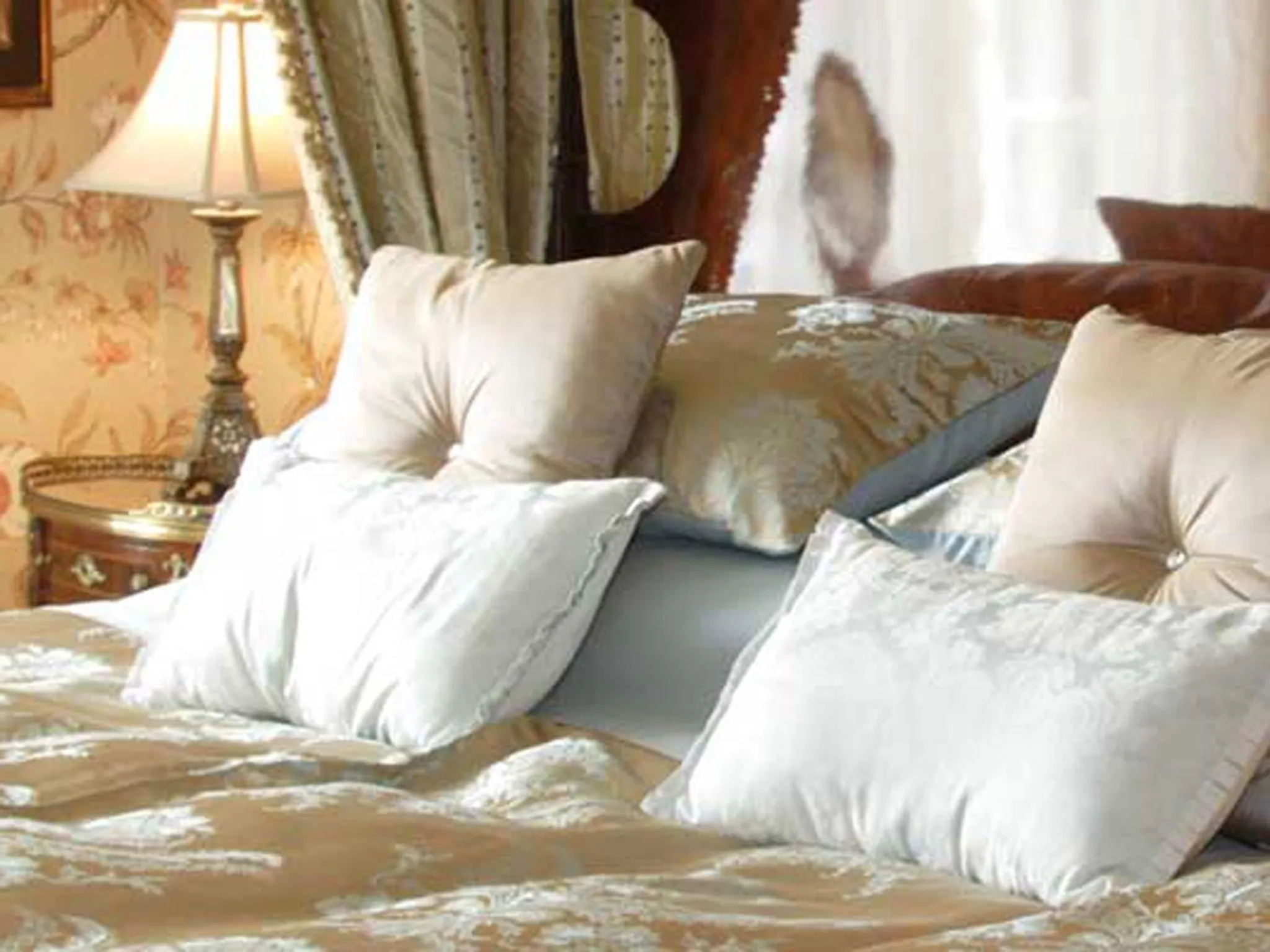 Decorative detail, Bed in Porch House