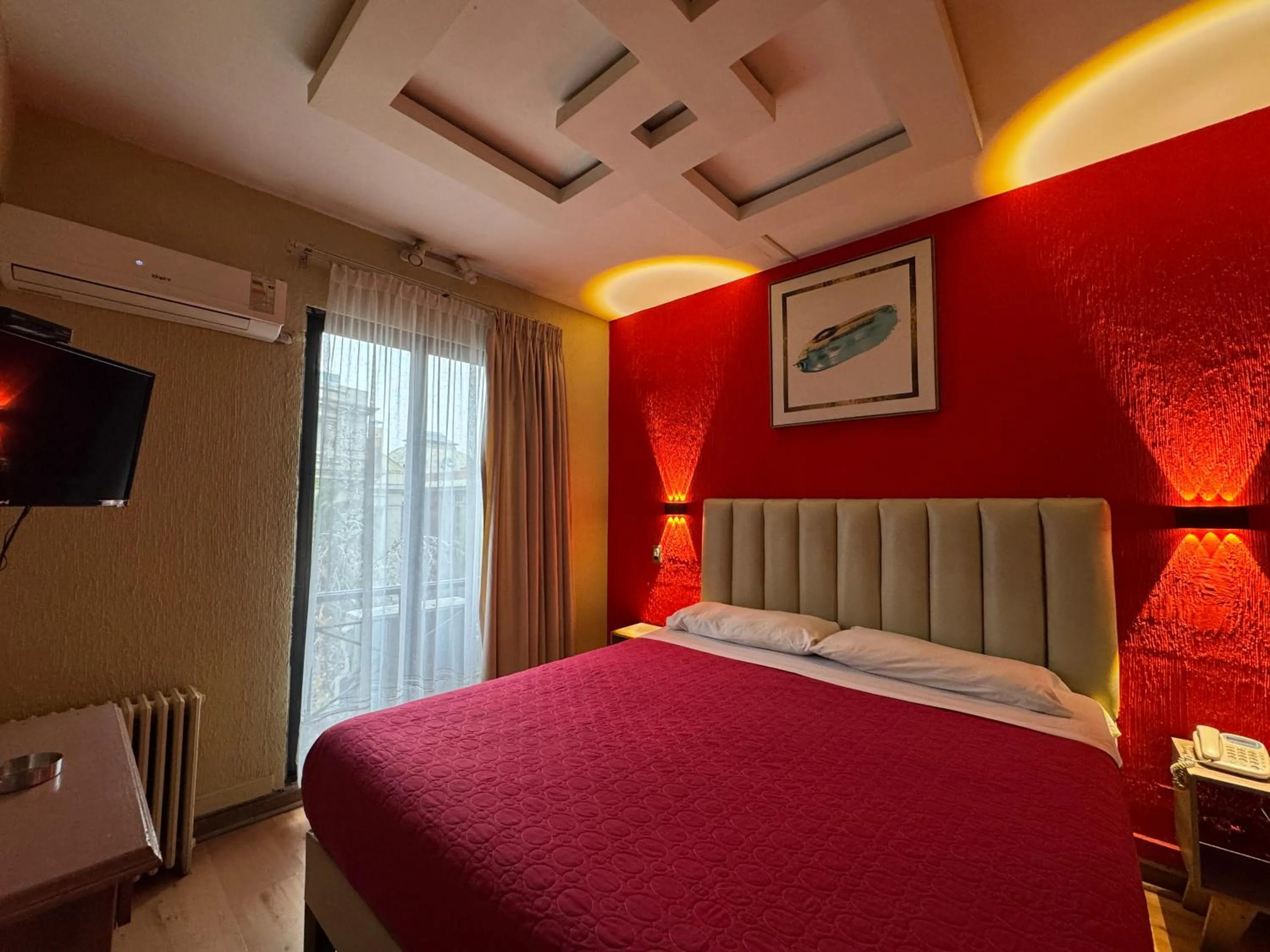 Bed in Intimo Hotel Miraflores