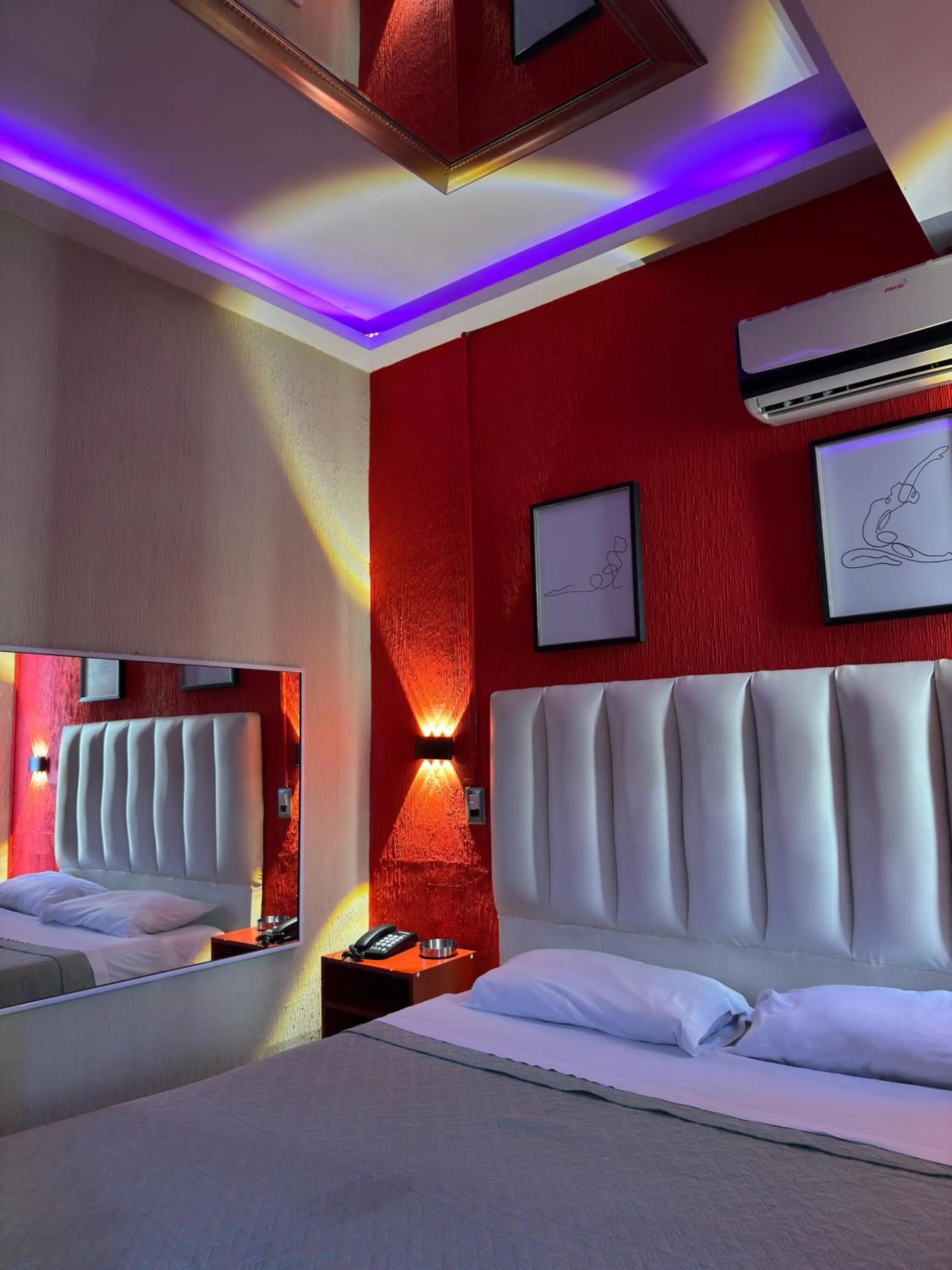 Bed in Intimo Hotel Miraflores