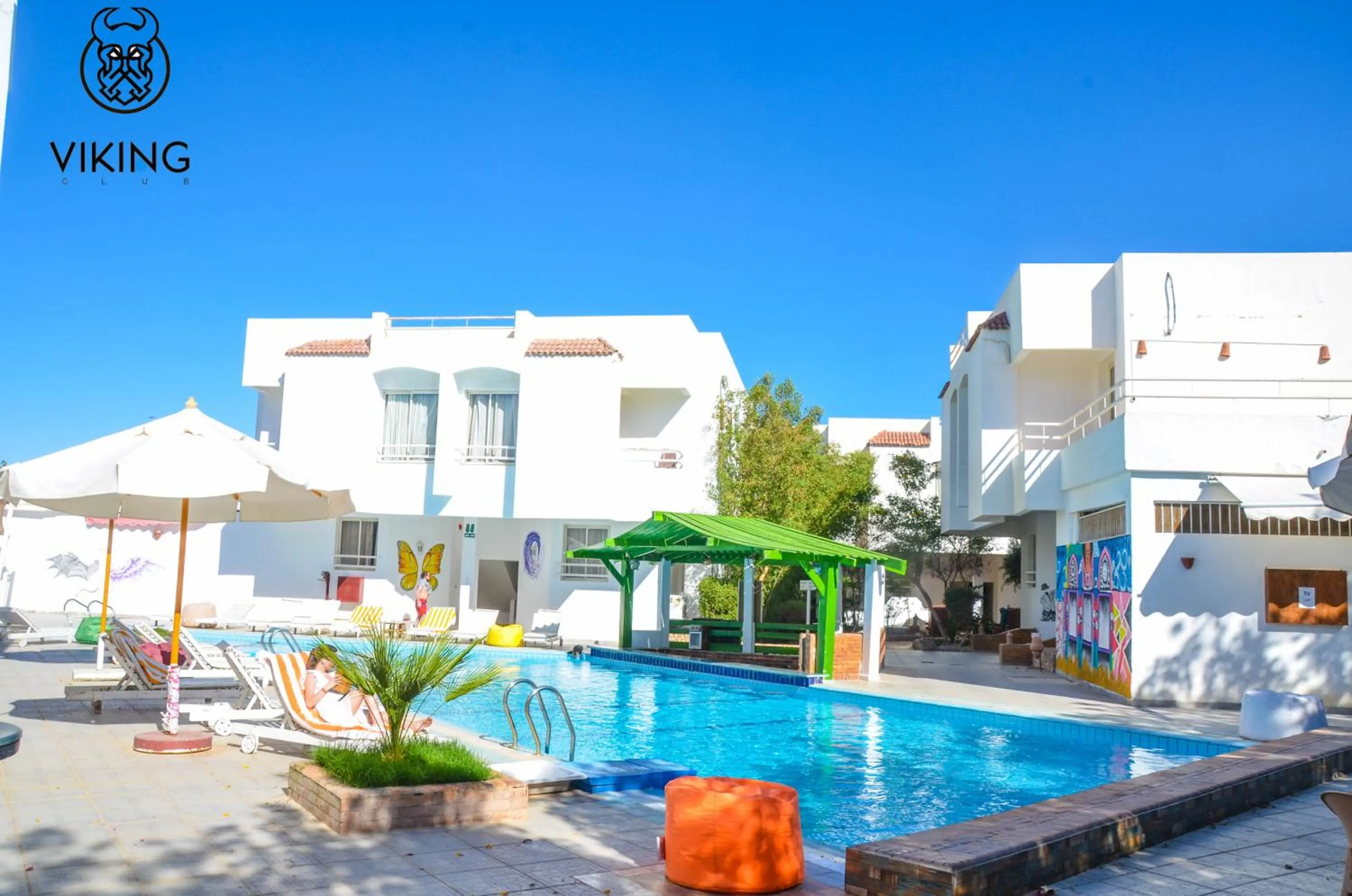 Swimming pool in Viking club hotel