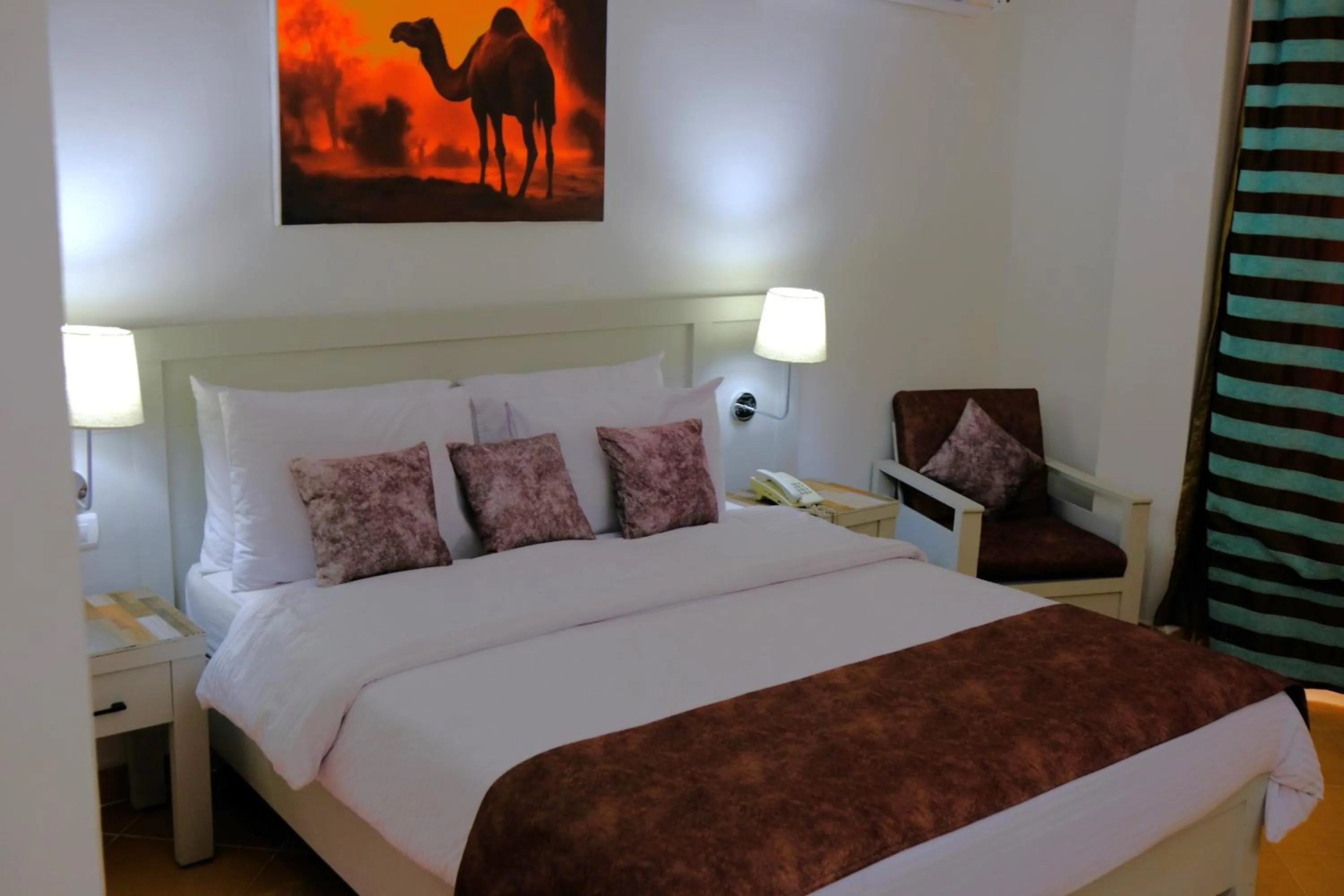 Bed in Viking club hotel