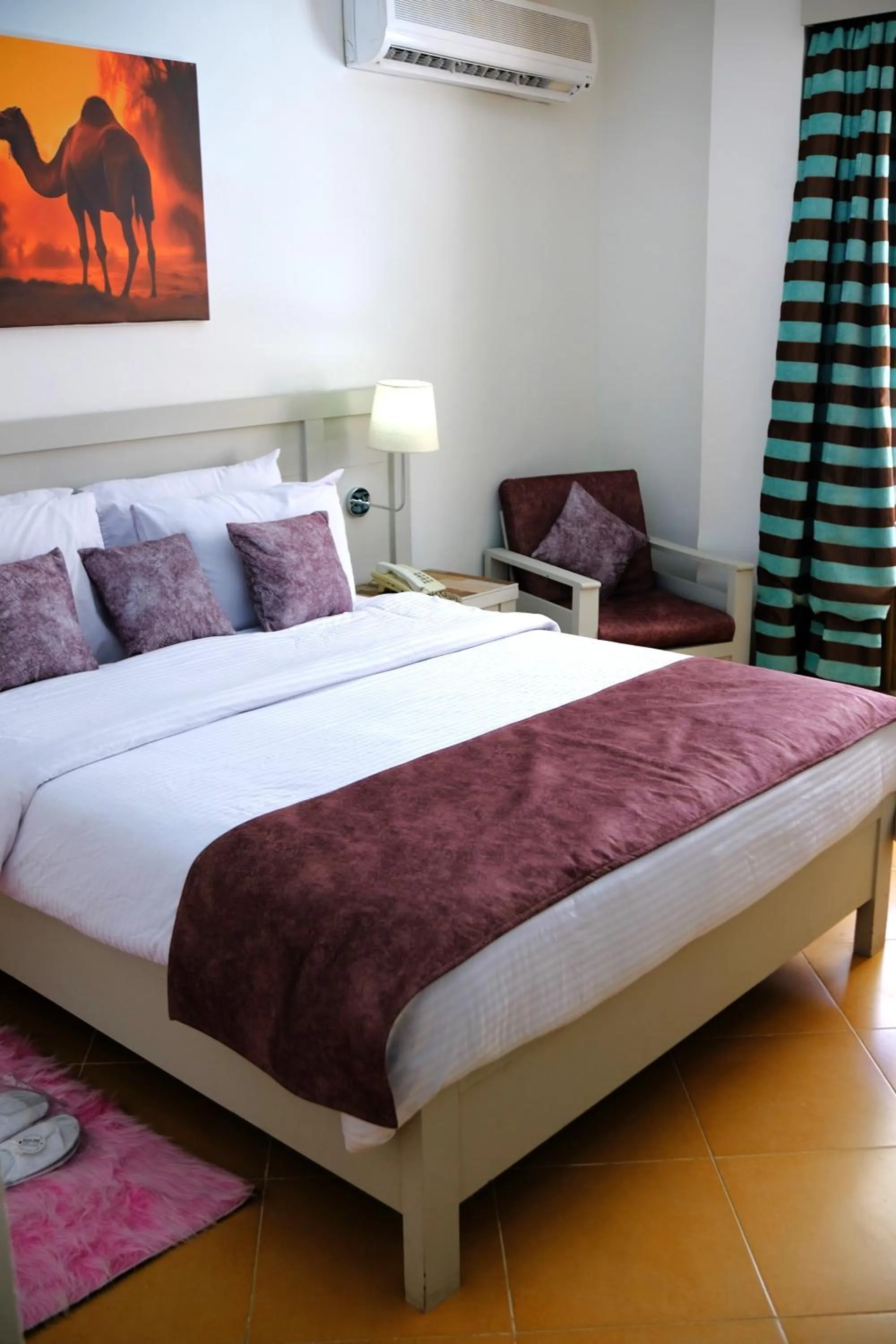 Bed in Viking club hotel